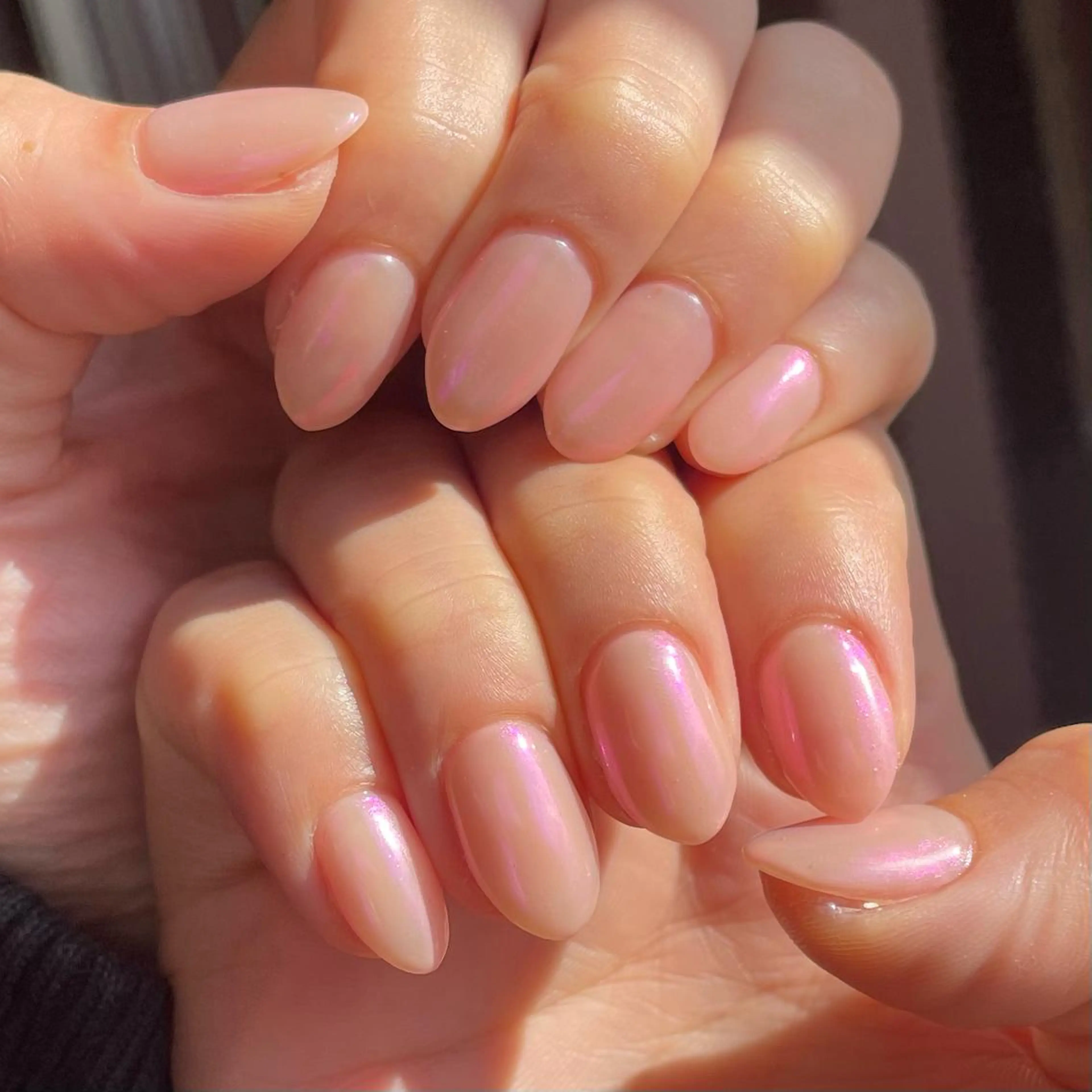 ネイル オーロラネイル ミラーネイル 奥園 良恵のネイルデザイン