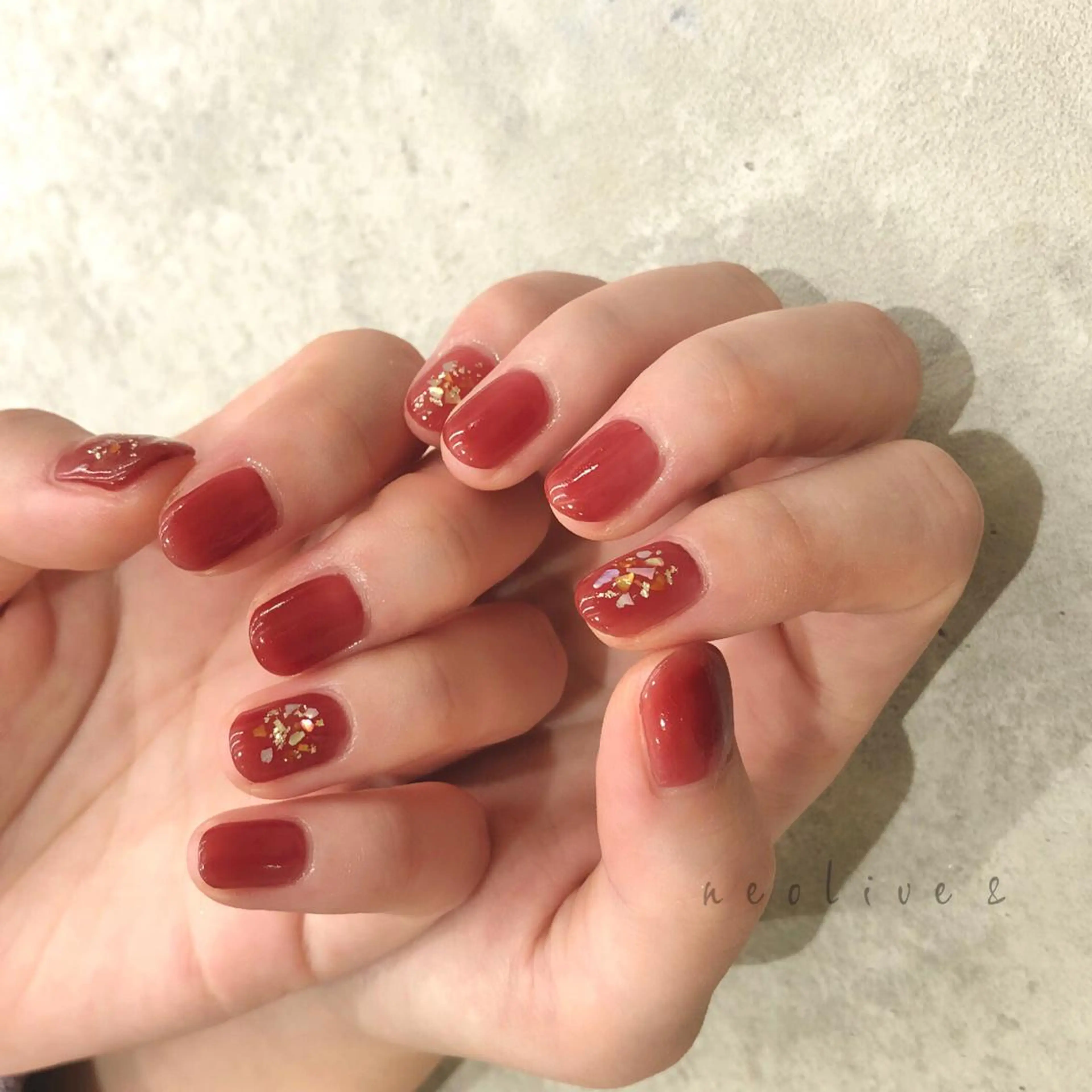 ネイル ハンドネイル Yuriko Omi パラジェル/渋谷のネイルデザイン