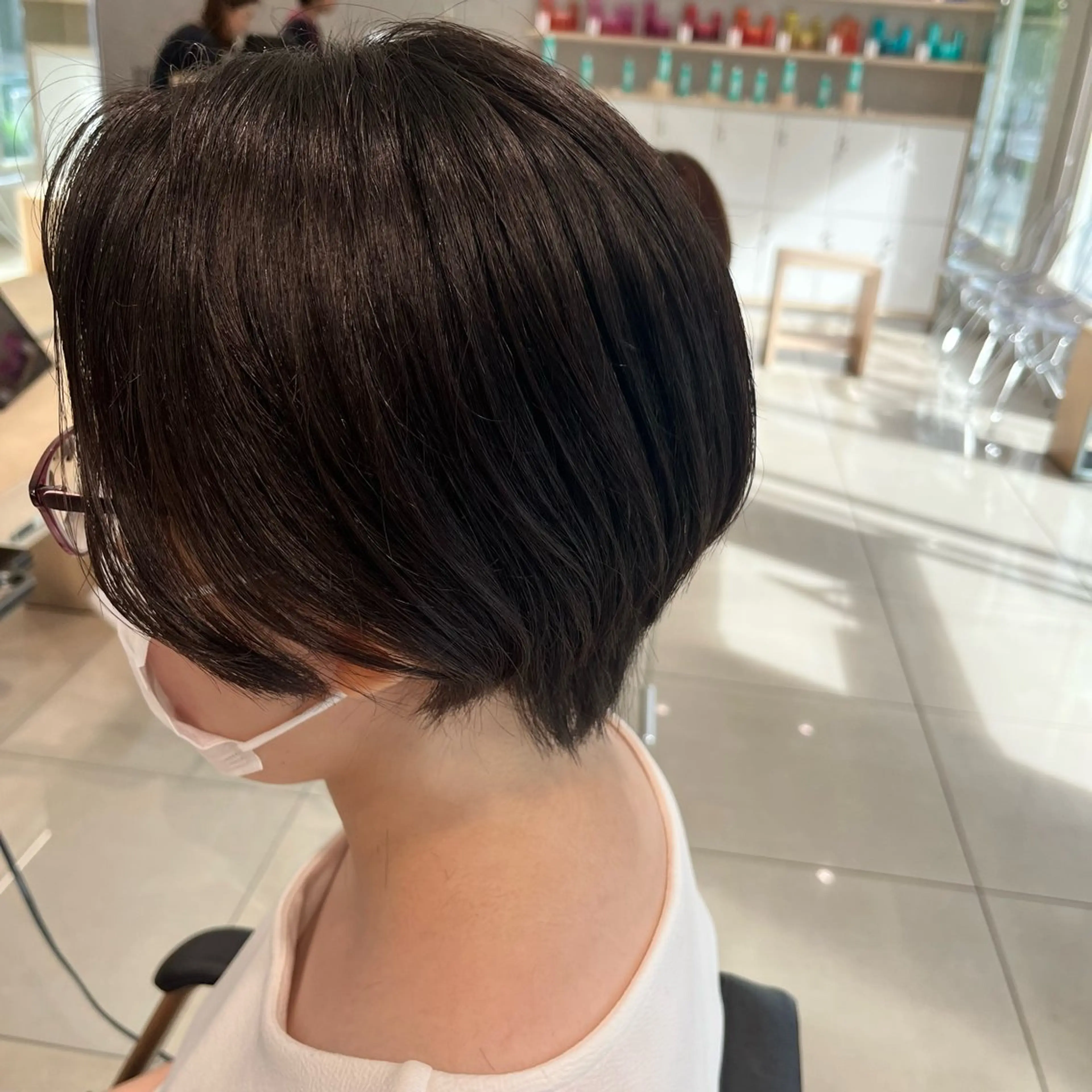 ショート 巖本 真希のヘアスタイル