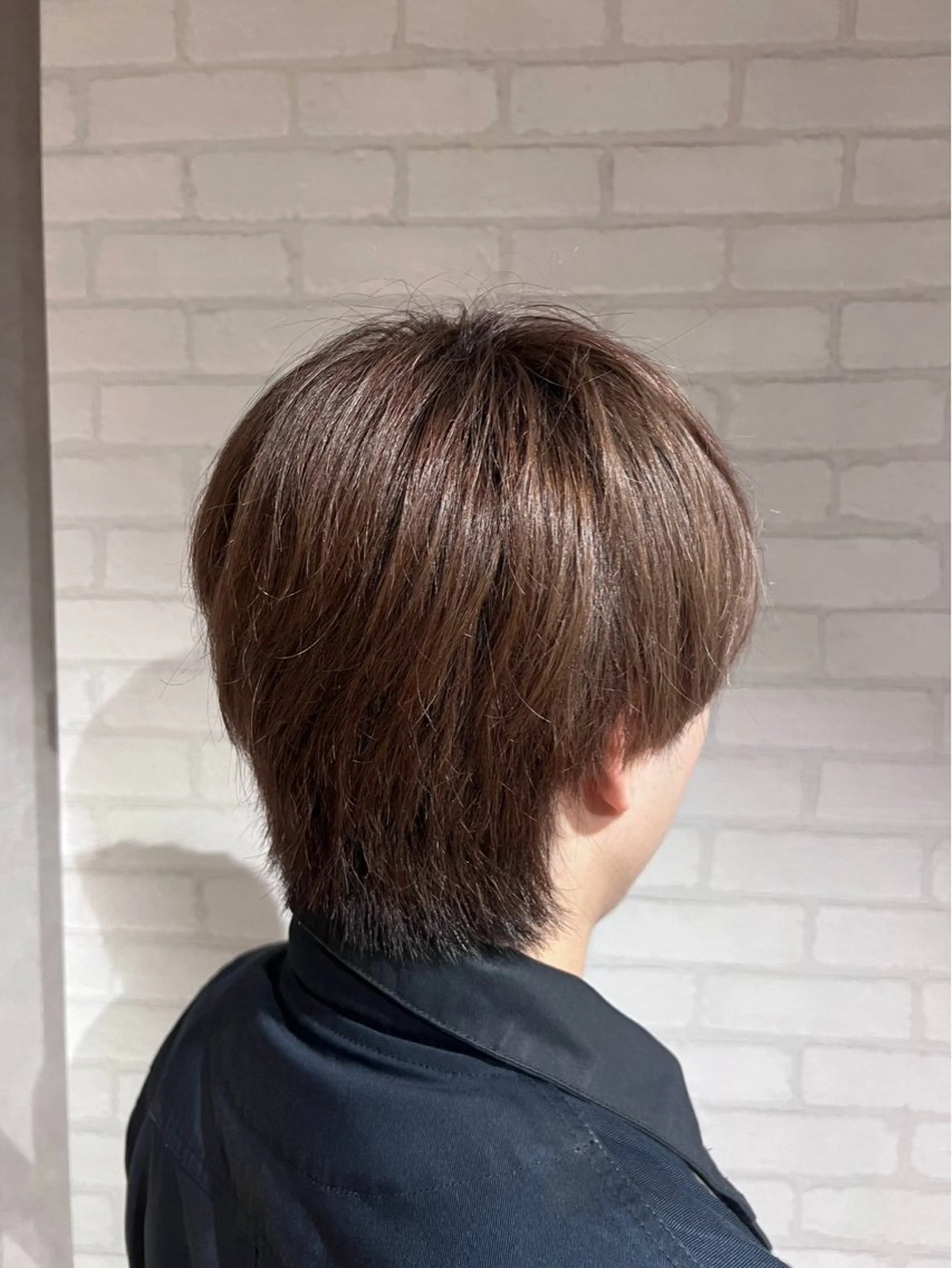 カラー メンズ 🩵メンズショート✨ パーマスタイル みくのヘアスタイル