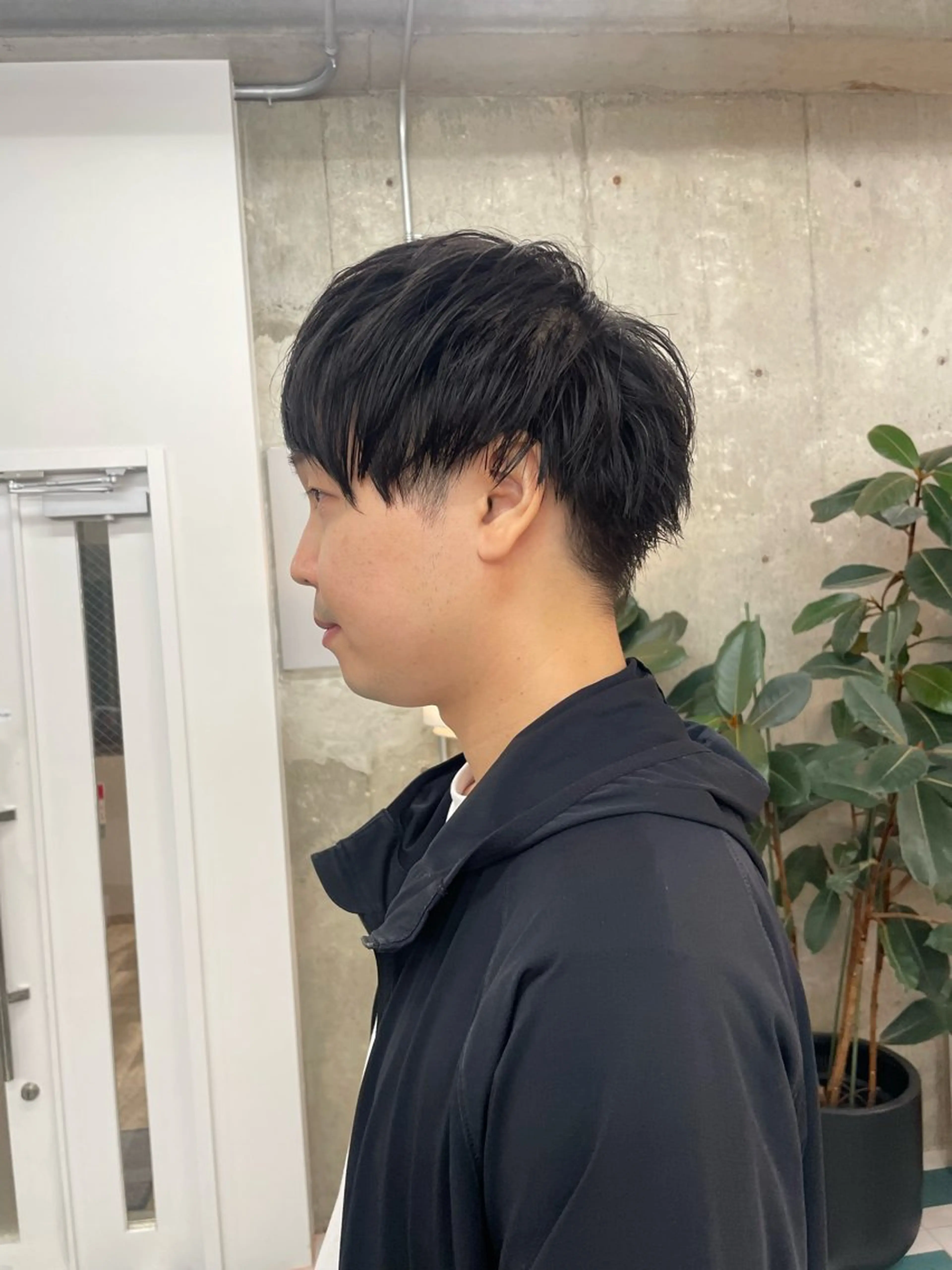 メンズ ボブ/ハイトーン YUIのヘアスタイル