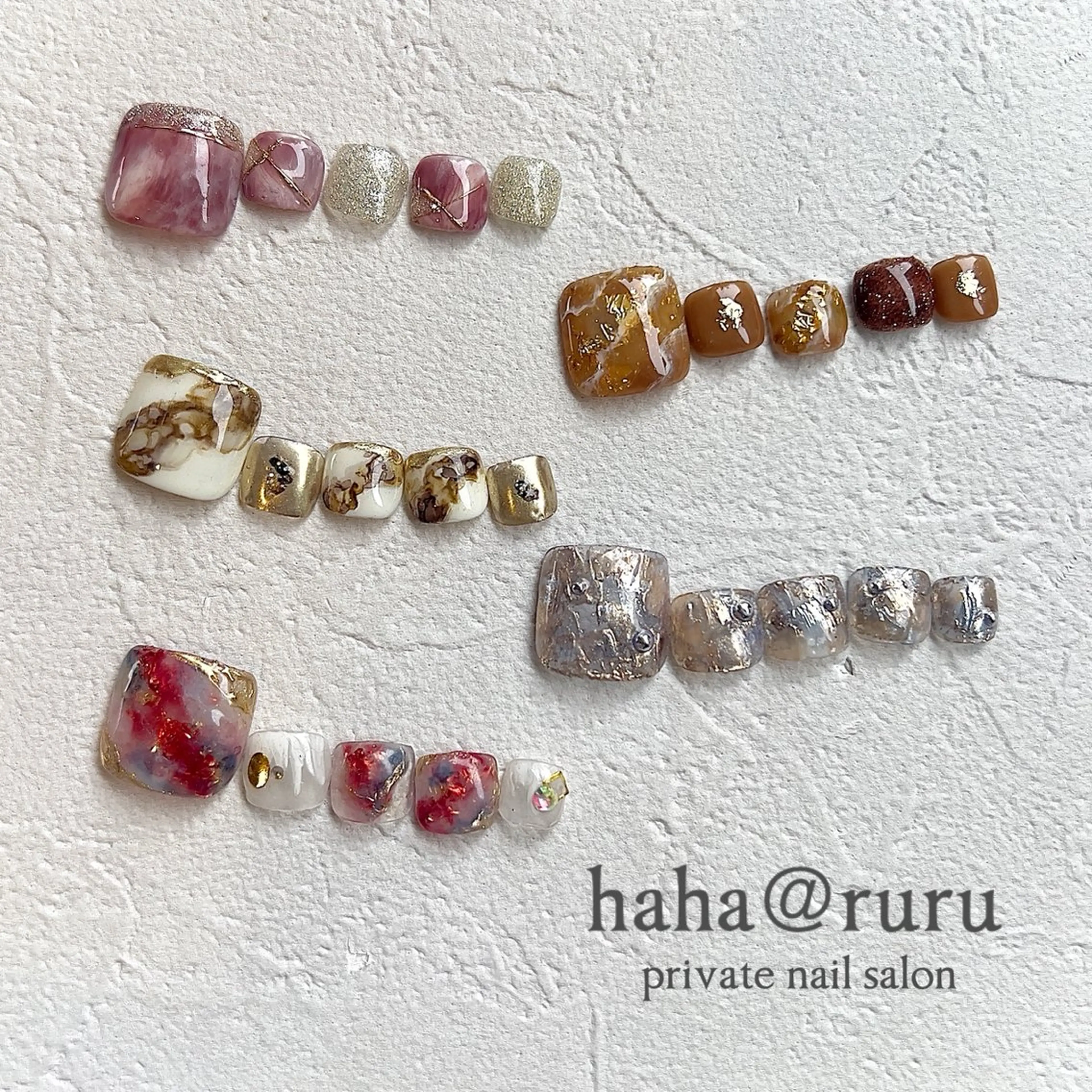ネイル haha@ ruruのネイルデザイン