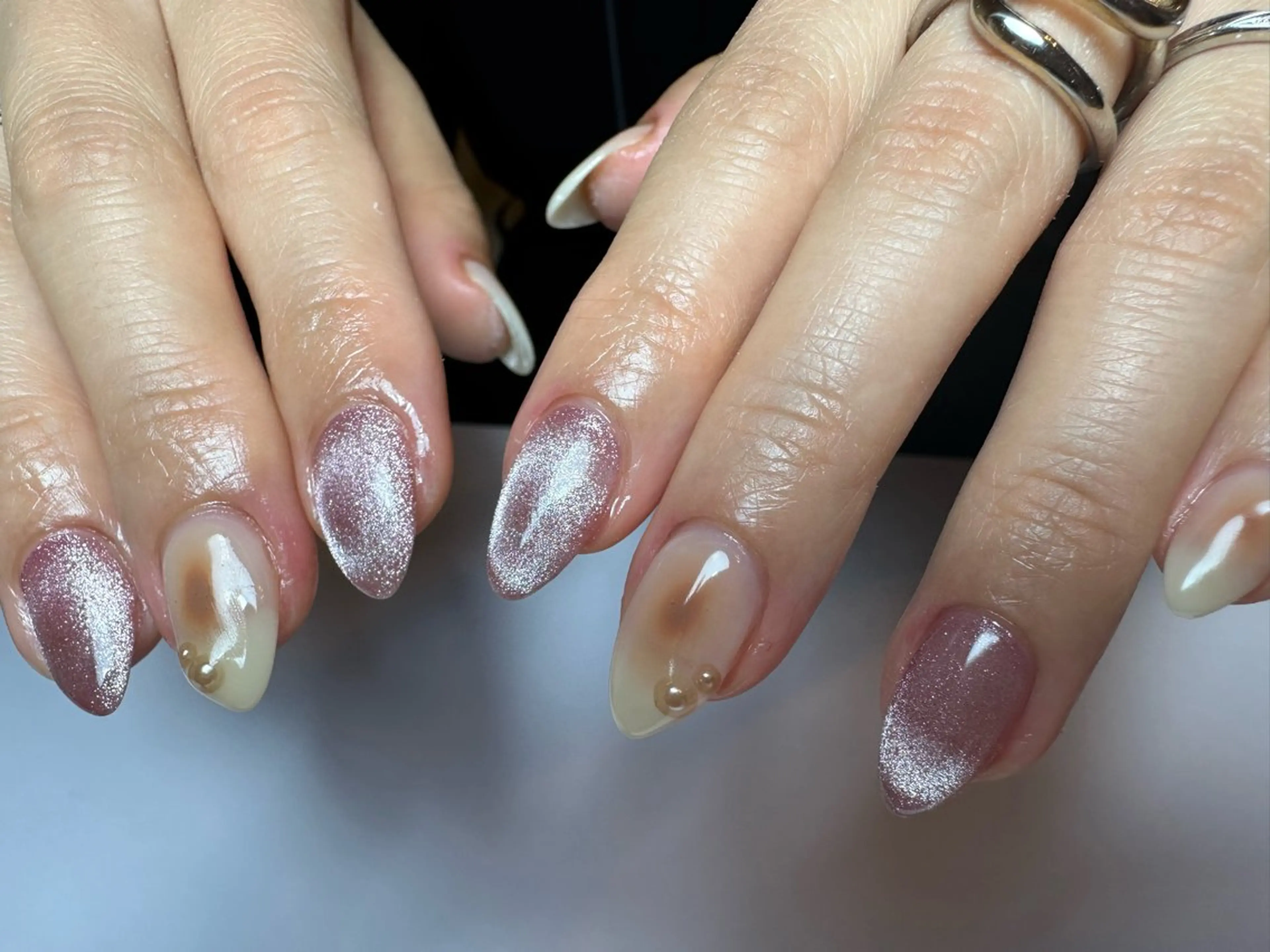 ミディアム shandy nailのネイルデザイン