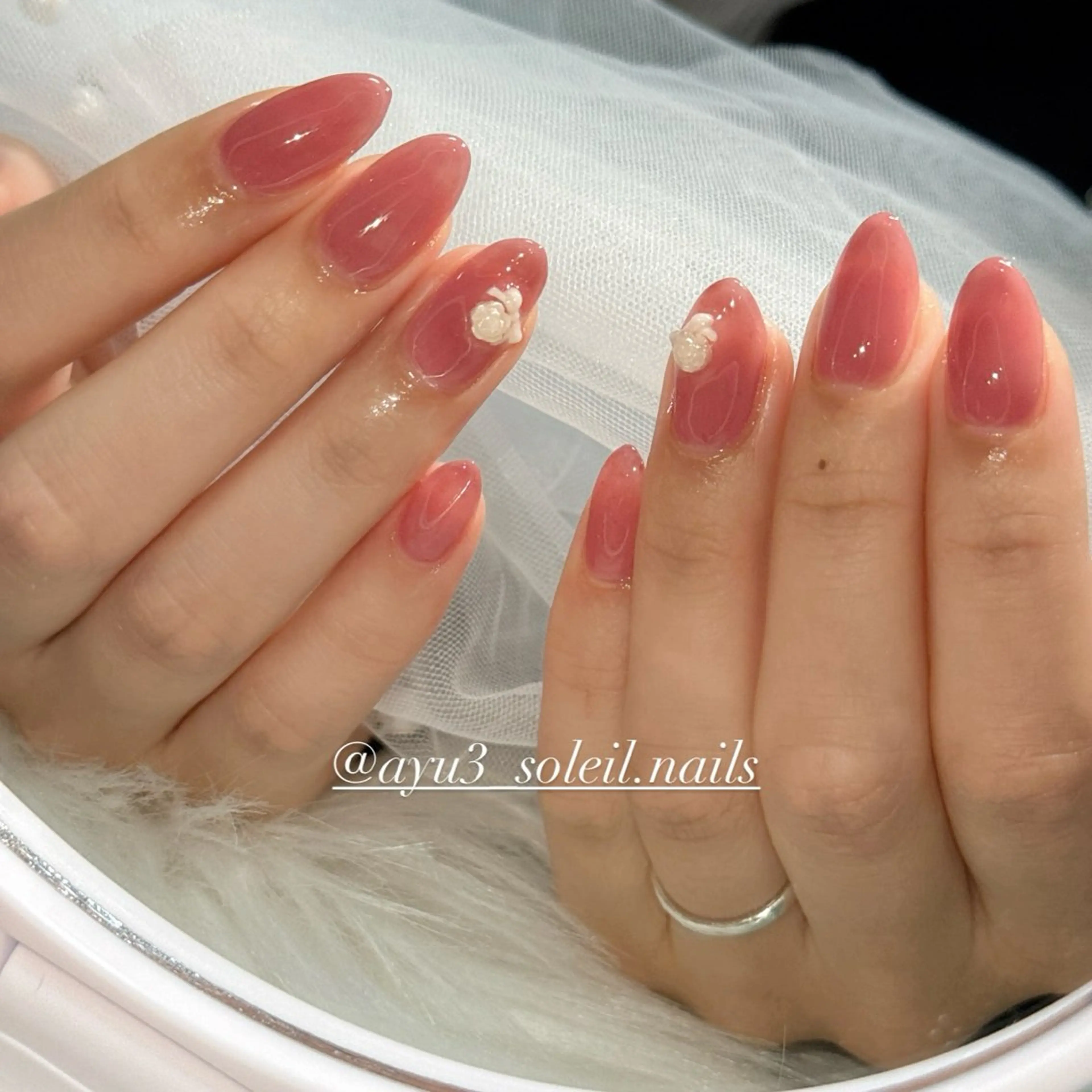 ネイル ハンドネイル 大橋 歩美のネイルデザイン