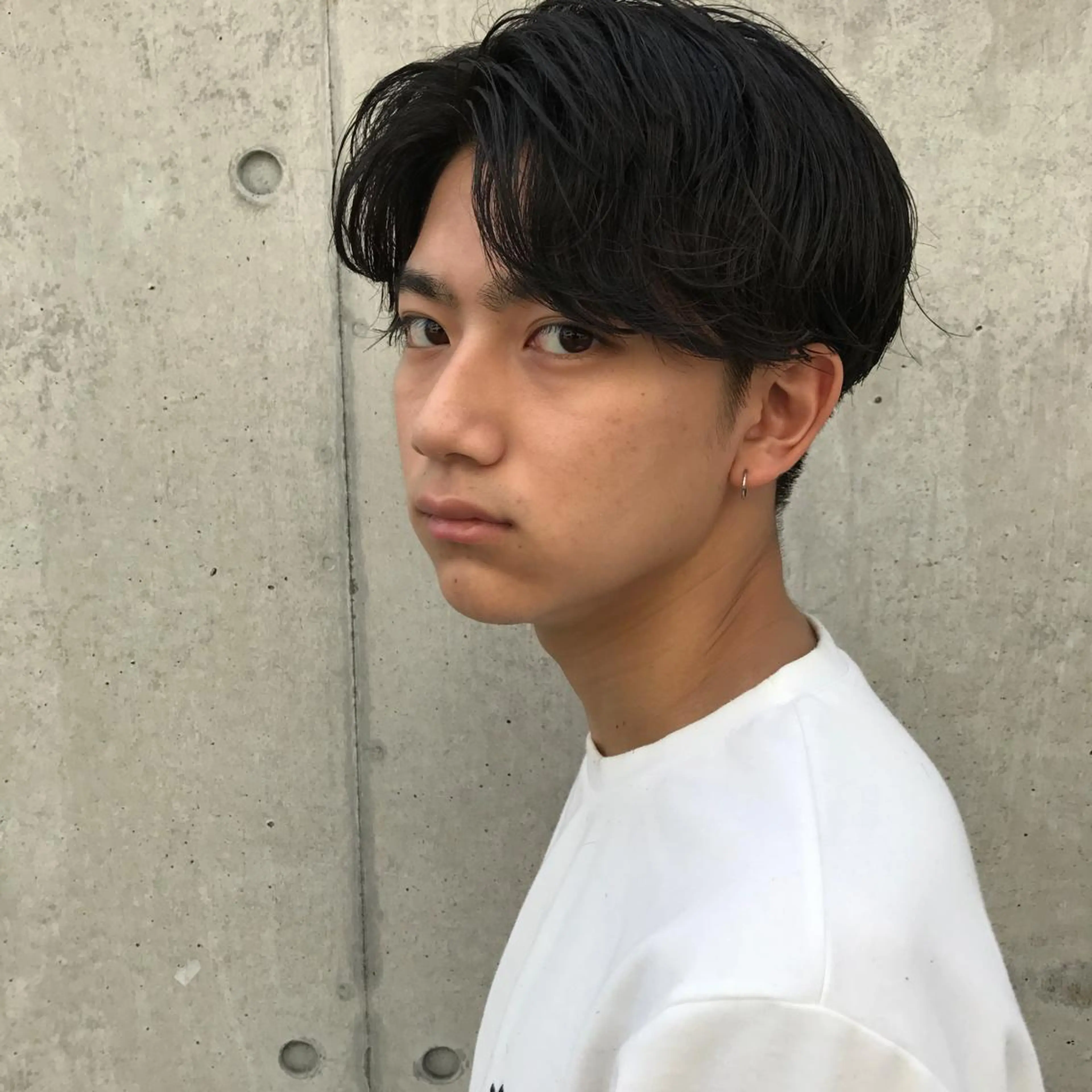 ショート メンズ 住本 大明のヘアスタイル