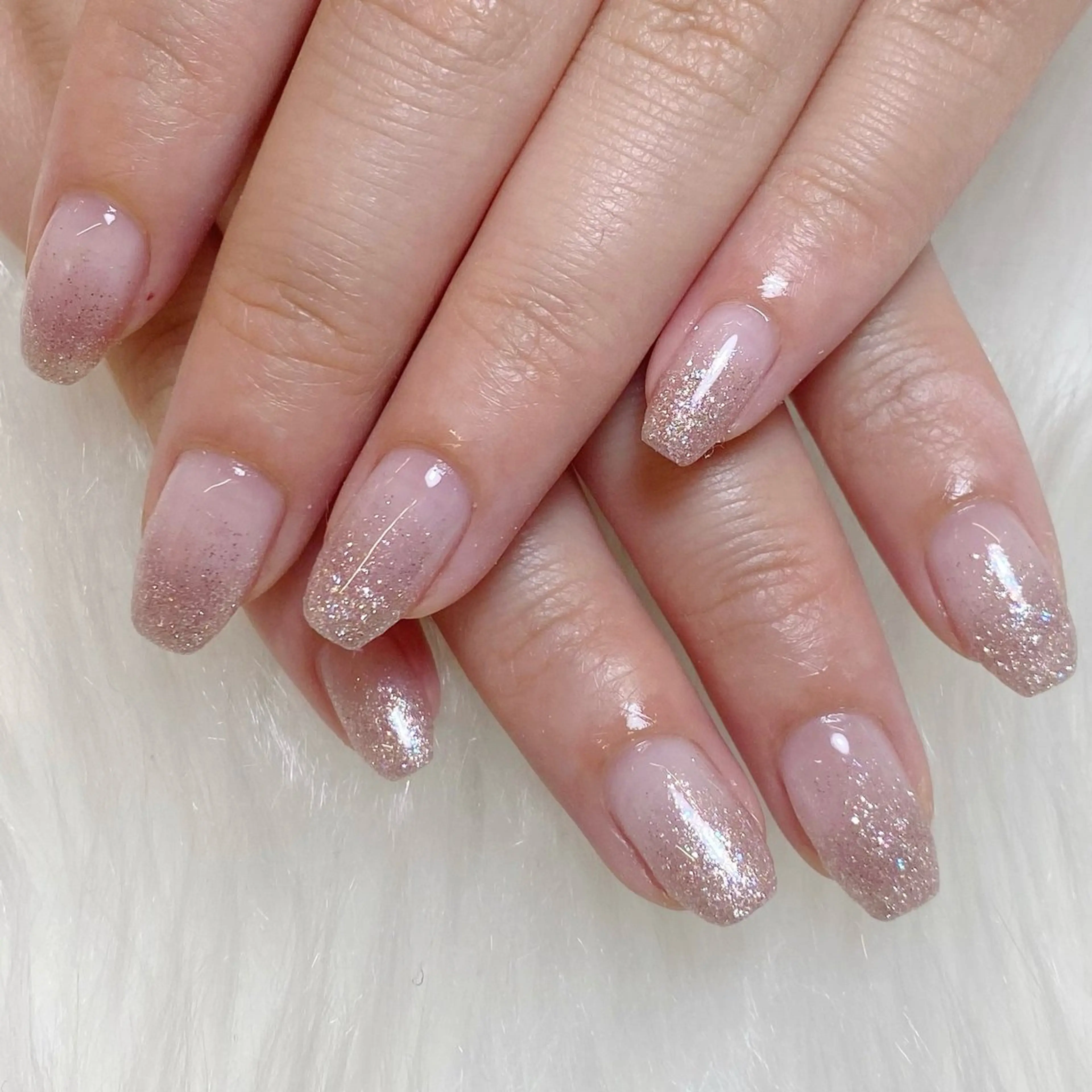 ネイル ブルー 長さ出し フットネイル フレンチネイル グラデーション 🌷yui ネイル🌷のネイルデザイン