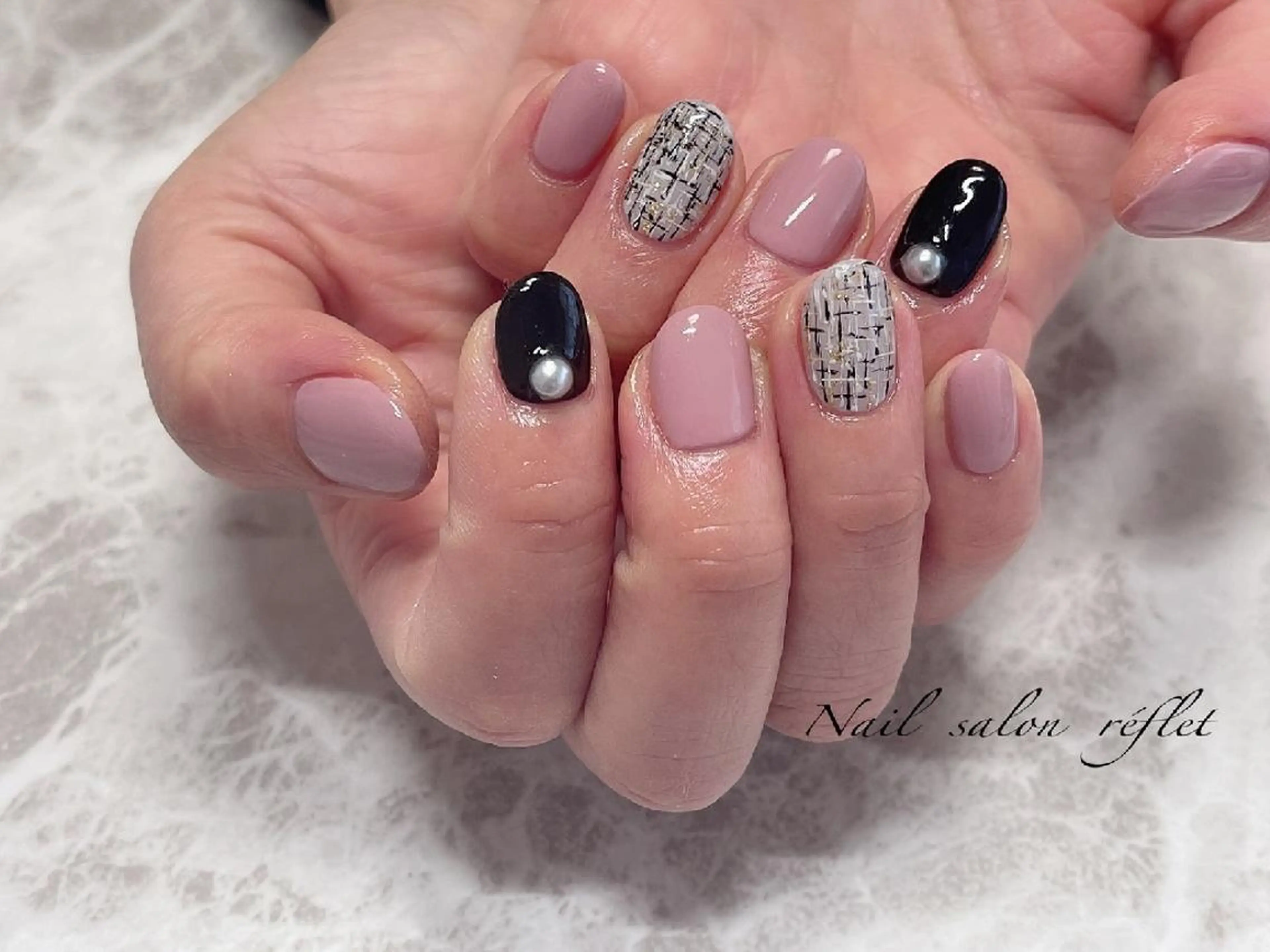 ネイル ハンドネイル Nailsalon Lebelのネイルデザイン