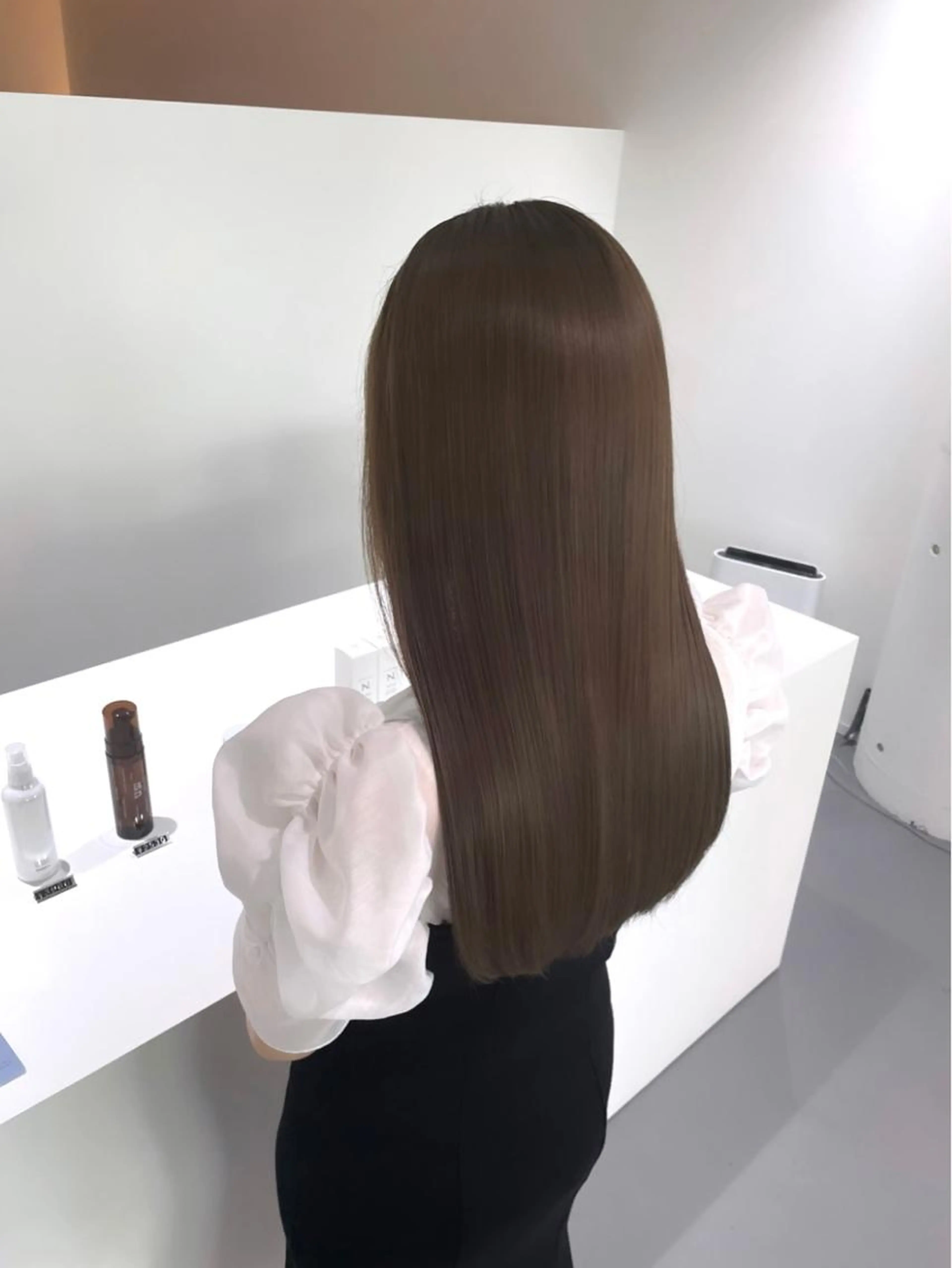 【人気NO.2】カット+透明感カラー+3STEPダメージケアトリートメントの写真