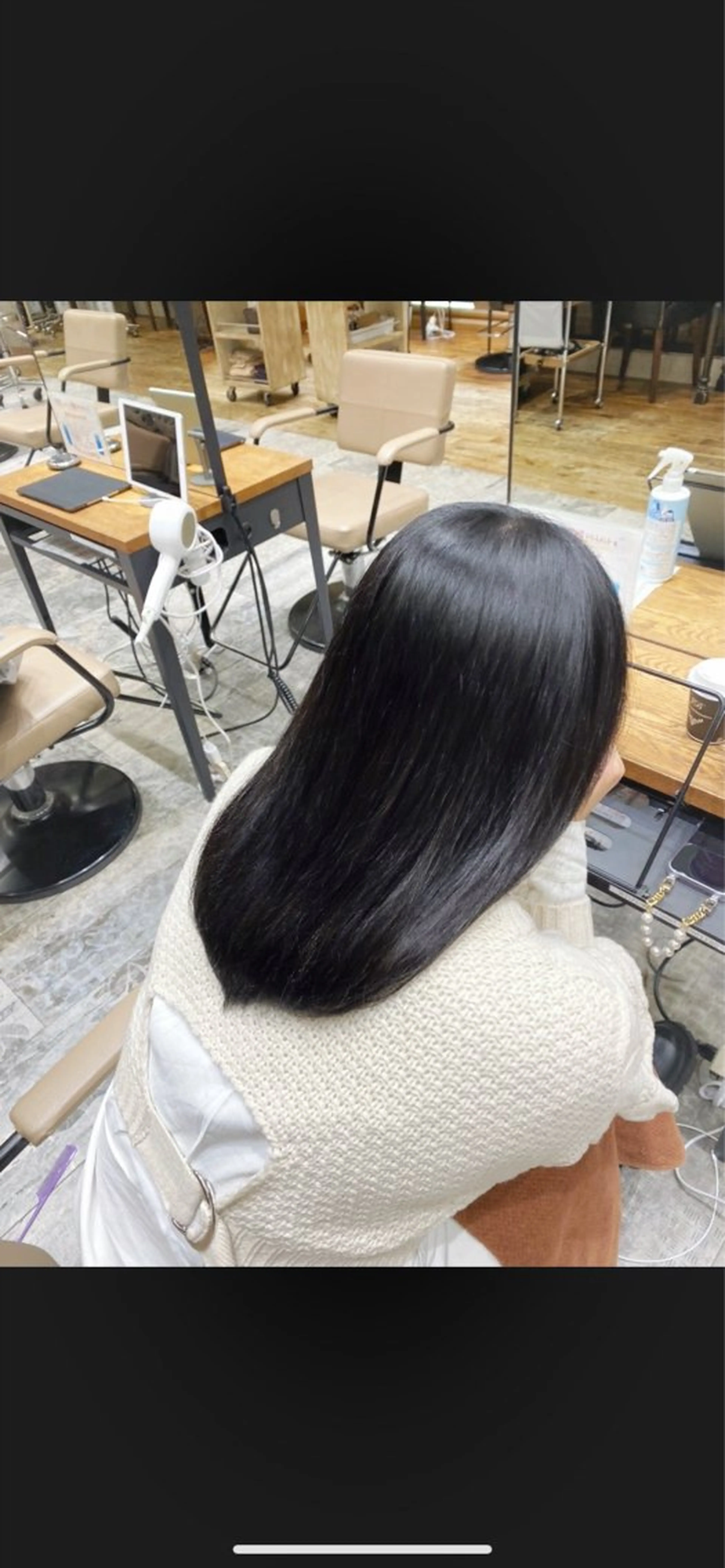 セミロング 新宿/レイヤー 顔周りカット溝手優太のヘアスタイル