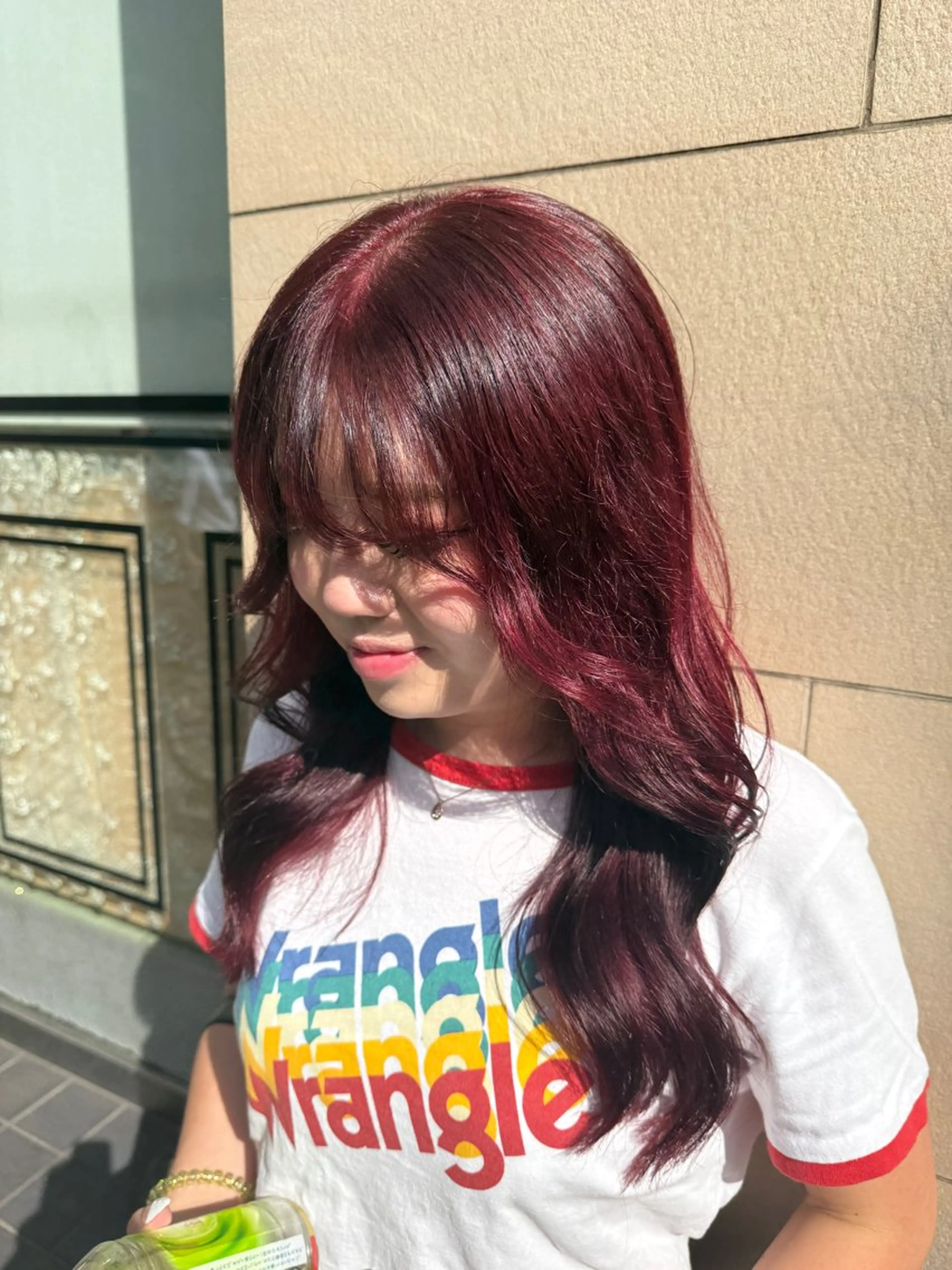 ロング カラー 酸性縮毛矯正/メンズ /レイヤー/アヤネのヘアスタイル