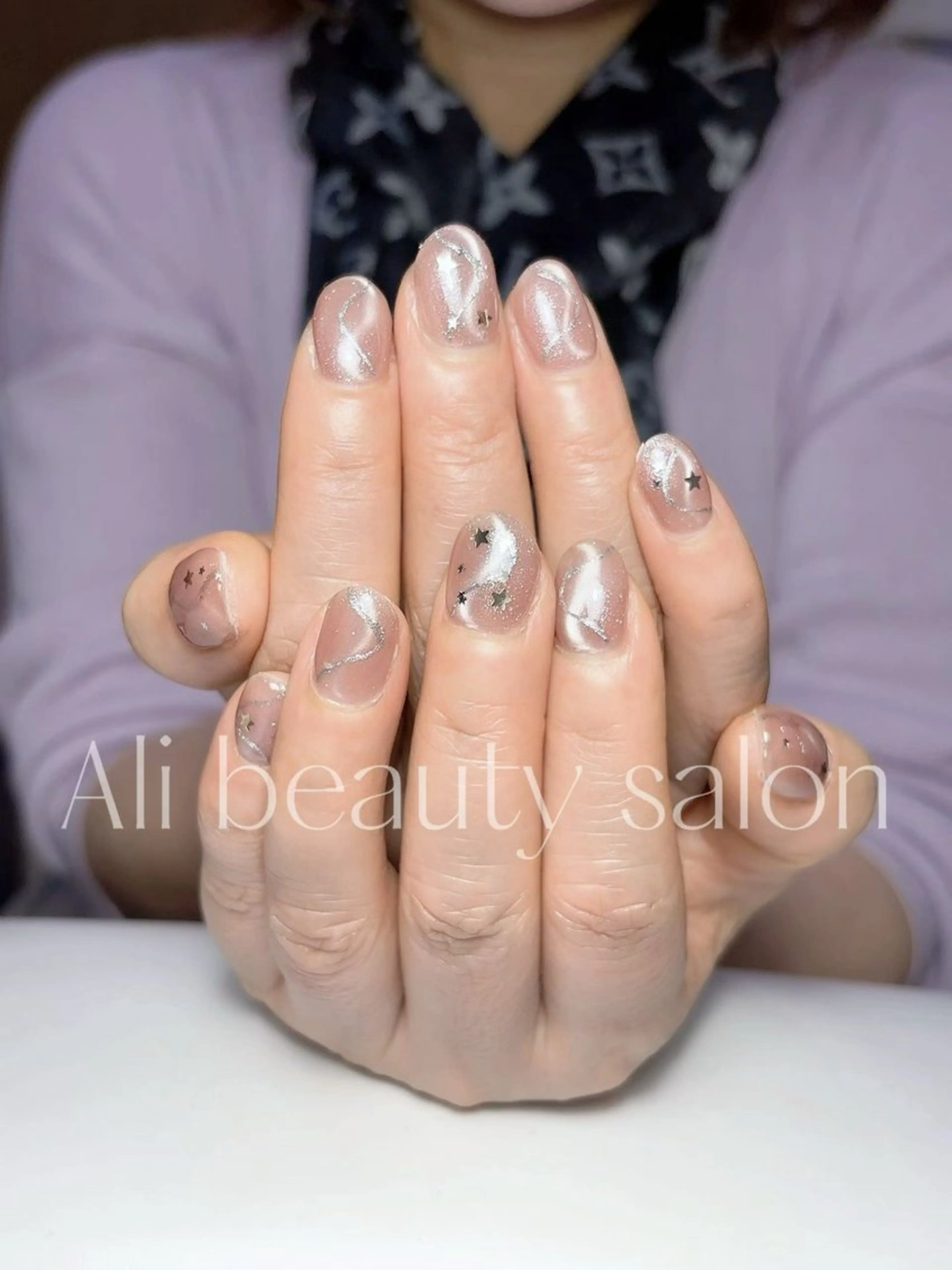 ネイル マグネットネイル ハンドネイル Ali 新小岩 ネイル専門のネイルデザイン