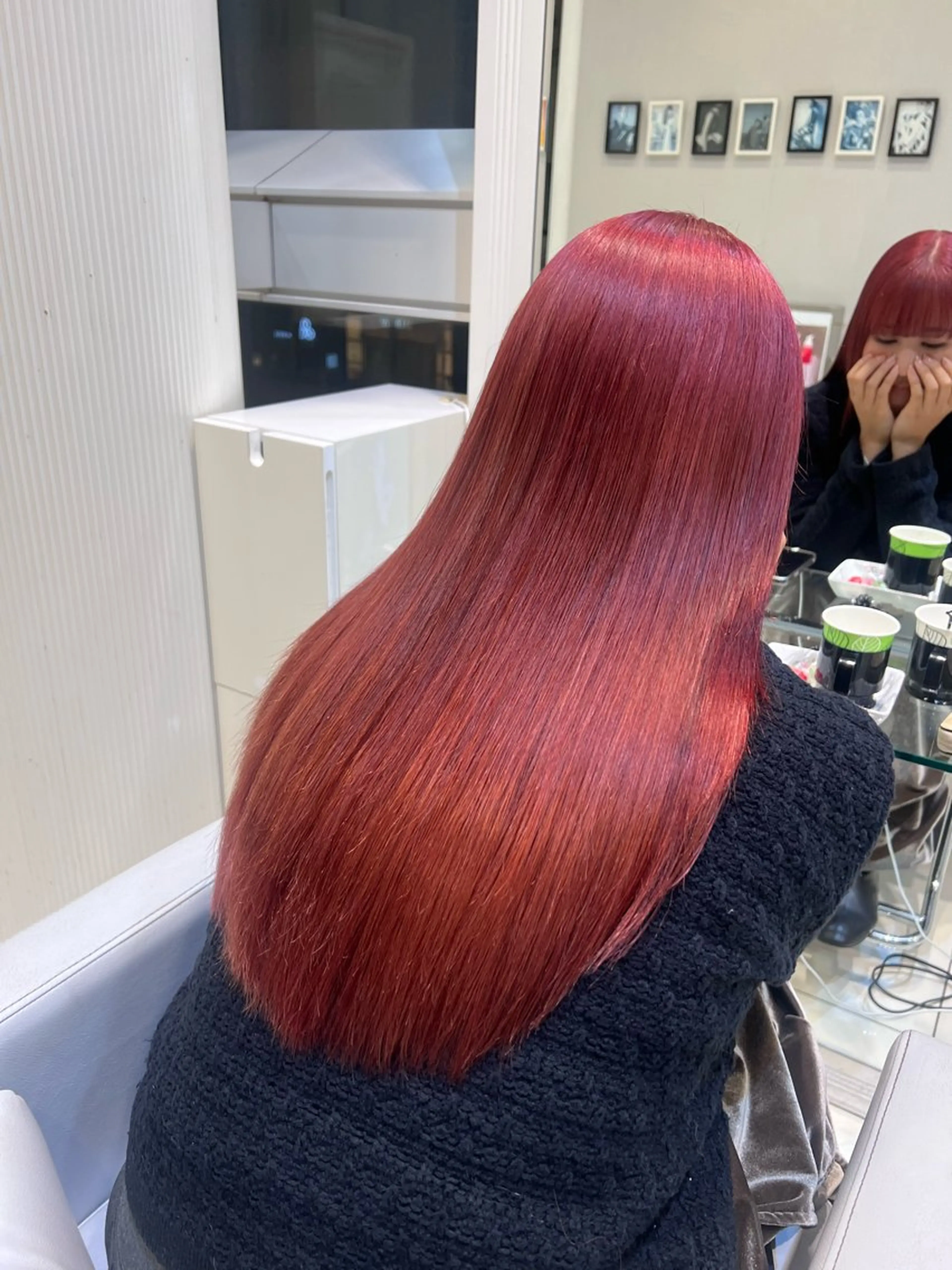 ブリーチを使わないダブルカラー➕care treatment 𓏸𓈒𓂃の写真