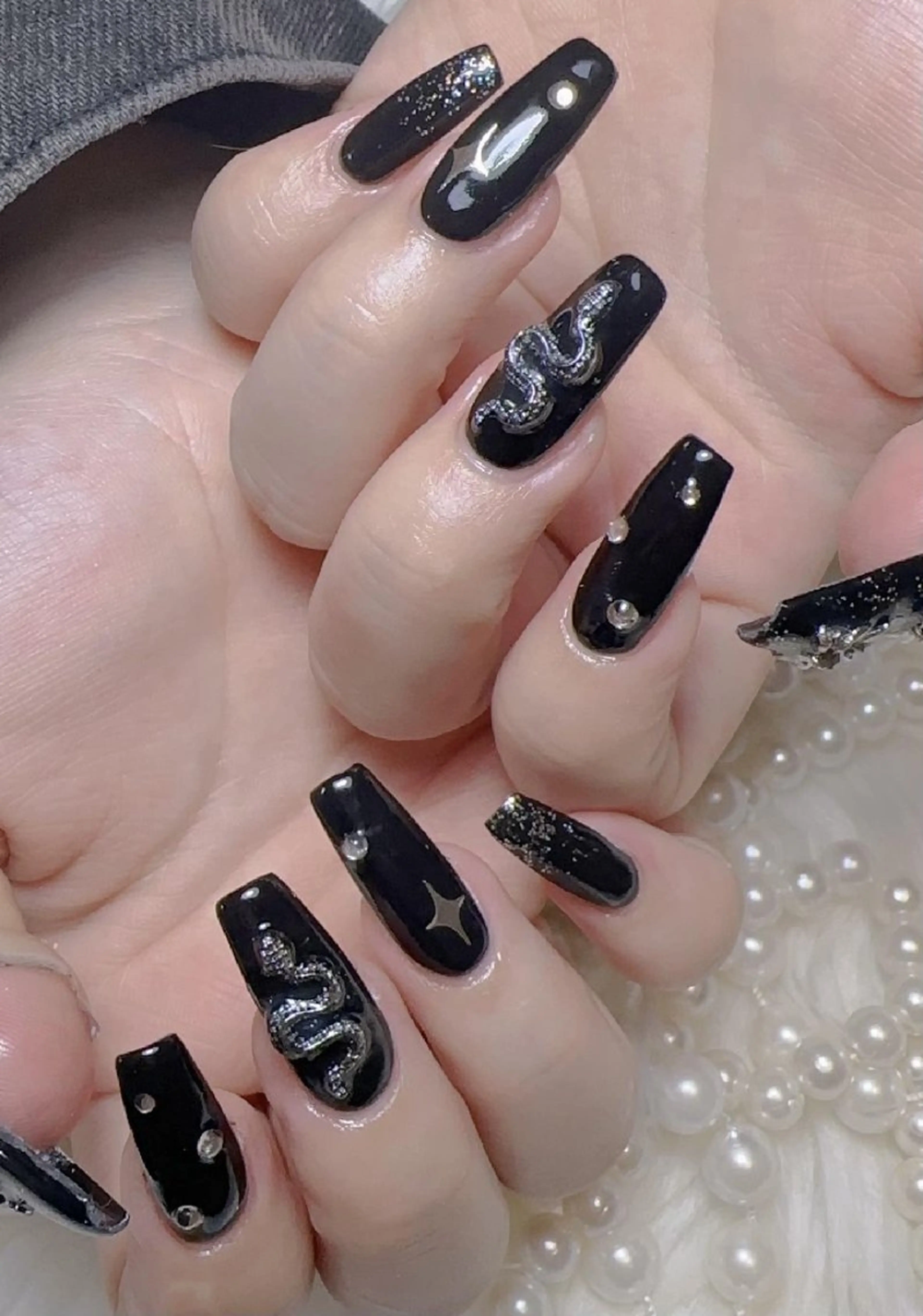 ネイル 長さ出し 持ち込み ネイルチップ 高橋 ユキのネイルデザイン