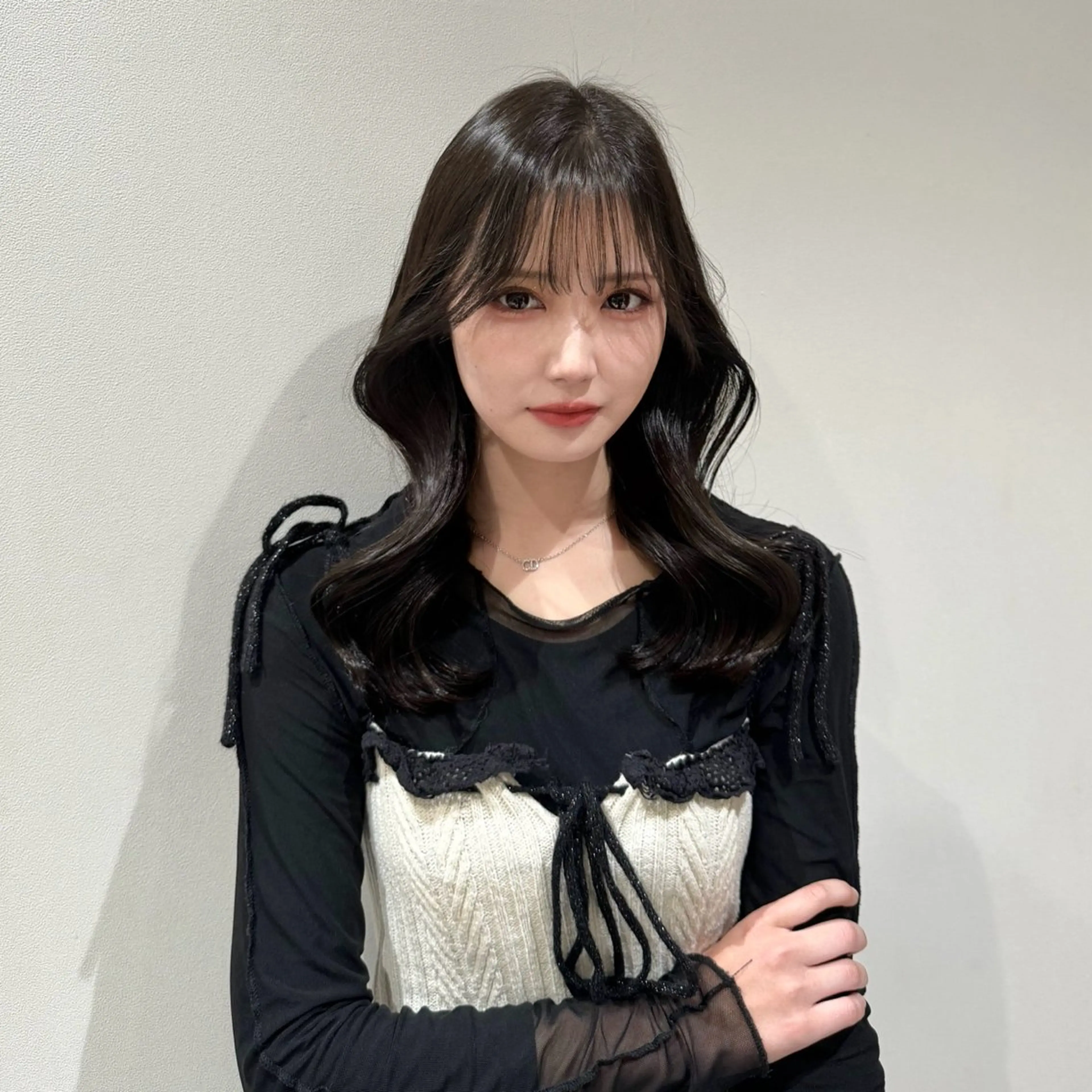 ロング カラー カット ヘアカラー トリートメント 🩷渋谷/韓国レイヤ ー/髪質改善Sayaのヘアスタイル