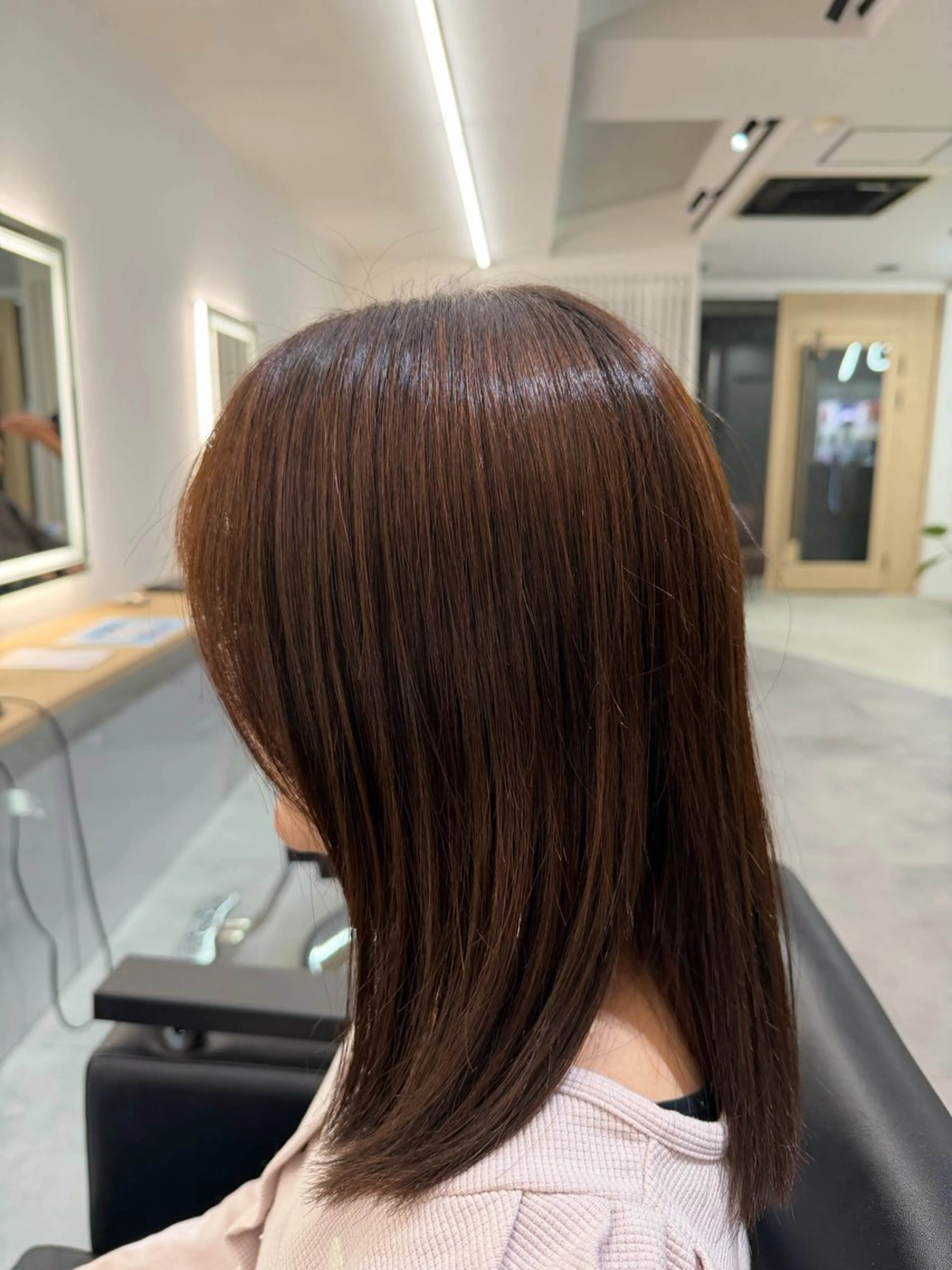 ミディアム ヘアカラー トリートメント 松本 匠のヘアスタイル