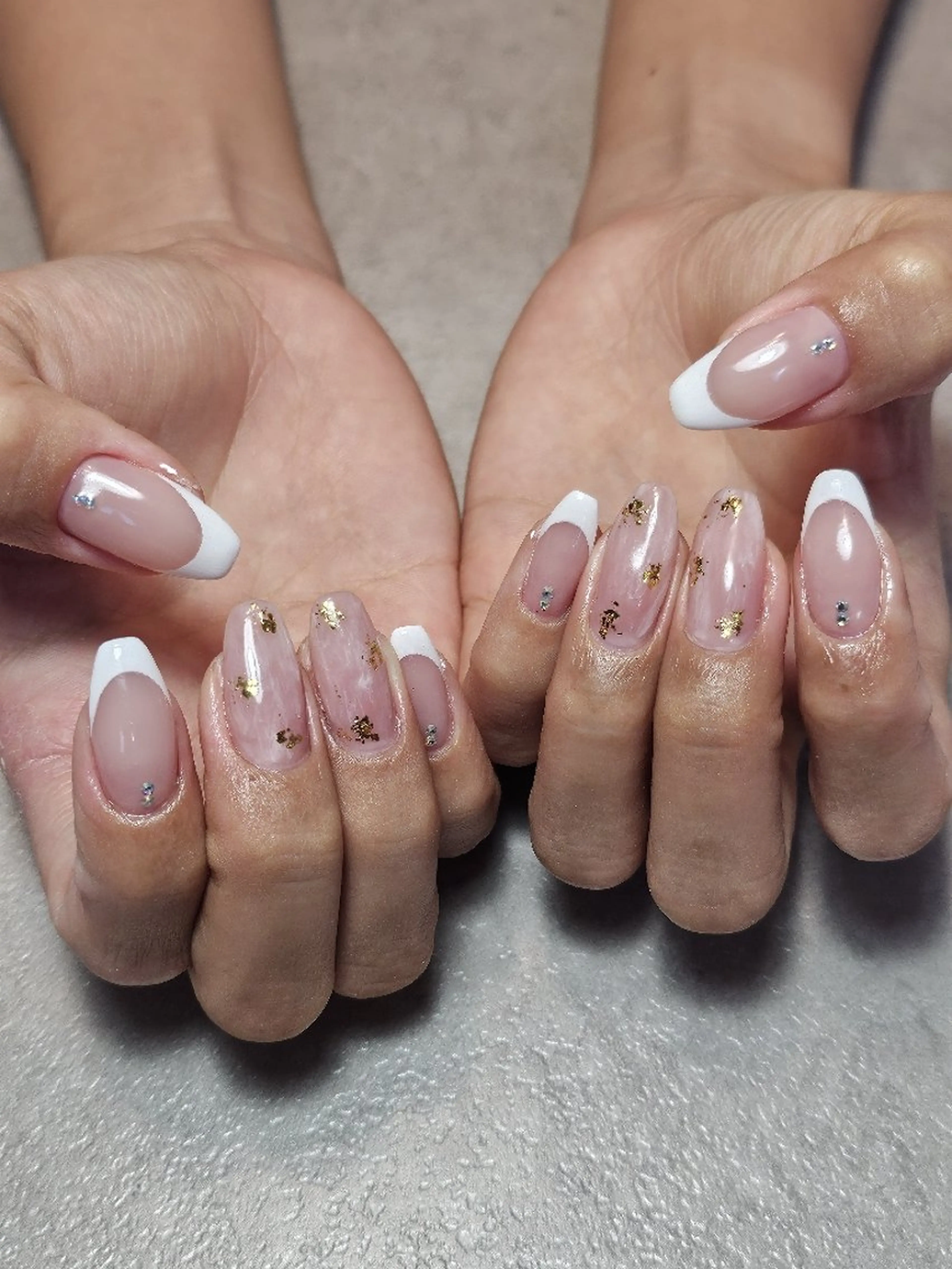 ネイル フレンチネイル ハンドネイル Bianca Nailのネイルデザイン
