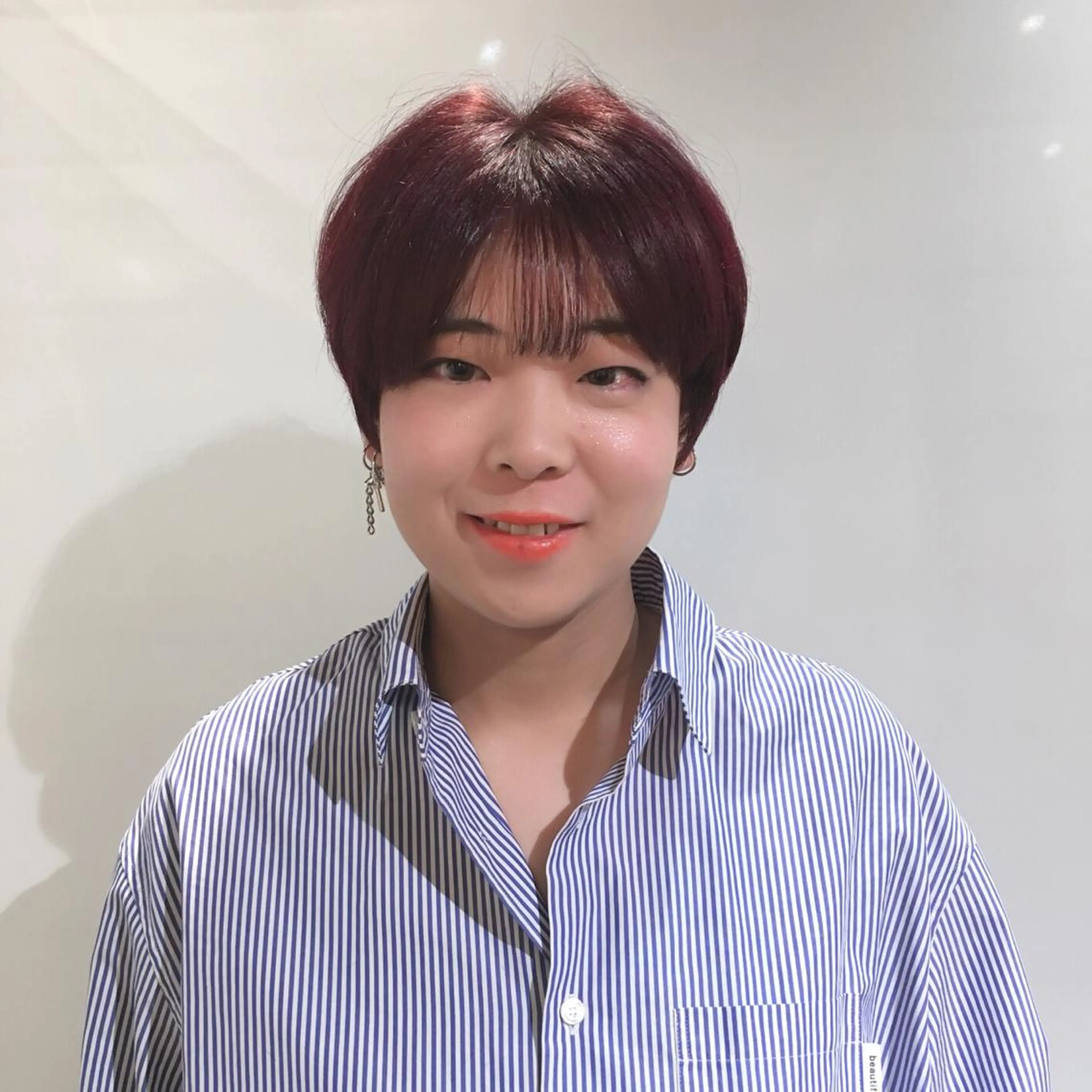 ショート カラー ヘアアレンジ As hair所属・柔らか垢抜けｶﾗｰと ｶｯﾄ🫧ASUKAのヘアスタイル