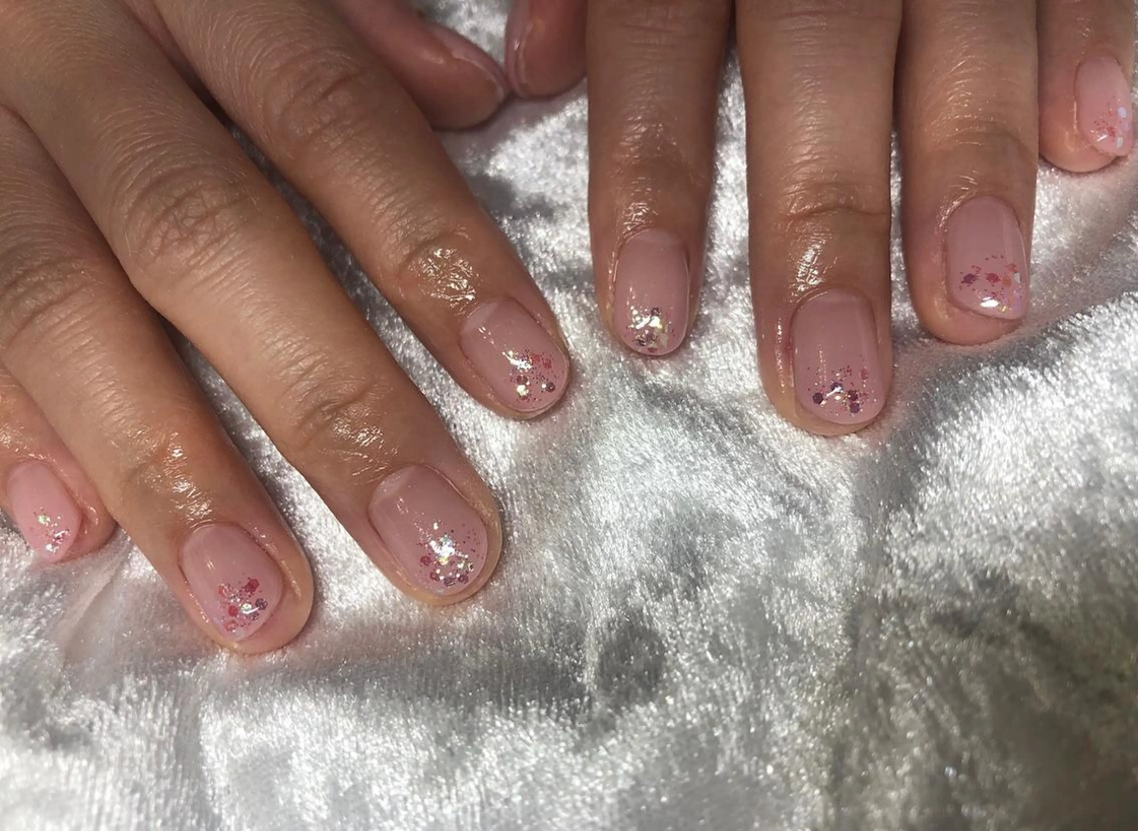 ネイル ハンドネイル パラあり！フィルイン 美フォルムのネイルデザイン