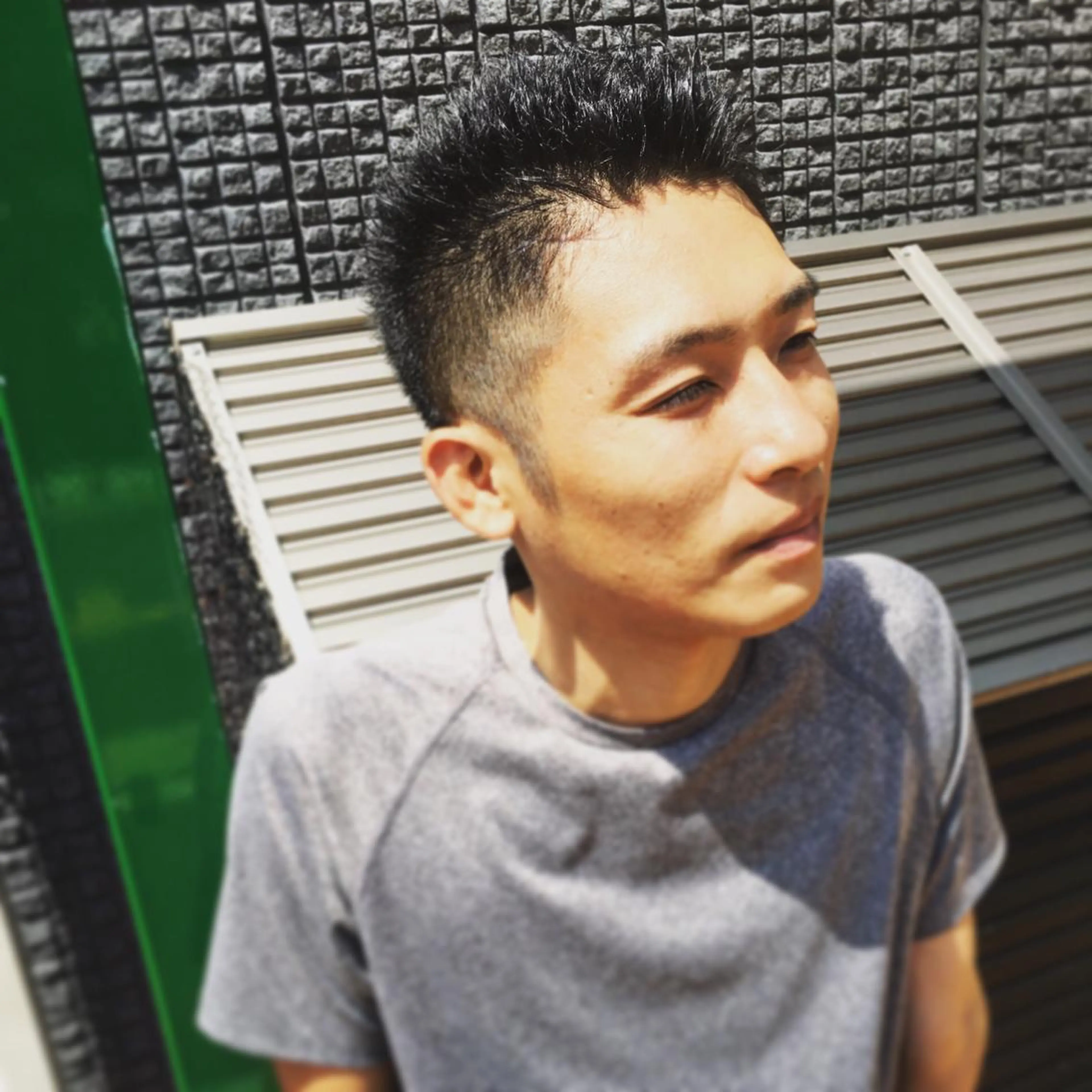 ショート メンズ モヒカン ソフトモヒカン 刈り上げ メンズベリーショート ベリーショート AUTHENTIC private mens hair salon所属・完全個室マンツーマン メンズサロン草野貴樹のヘアスタイル