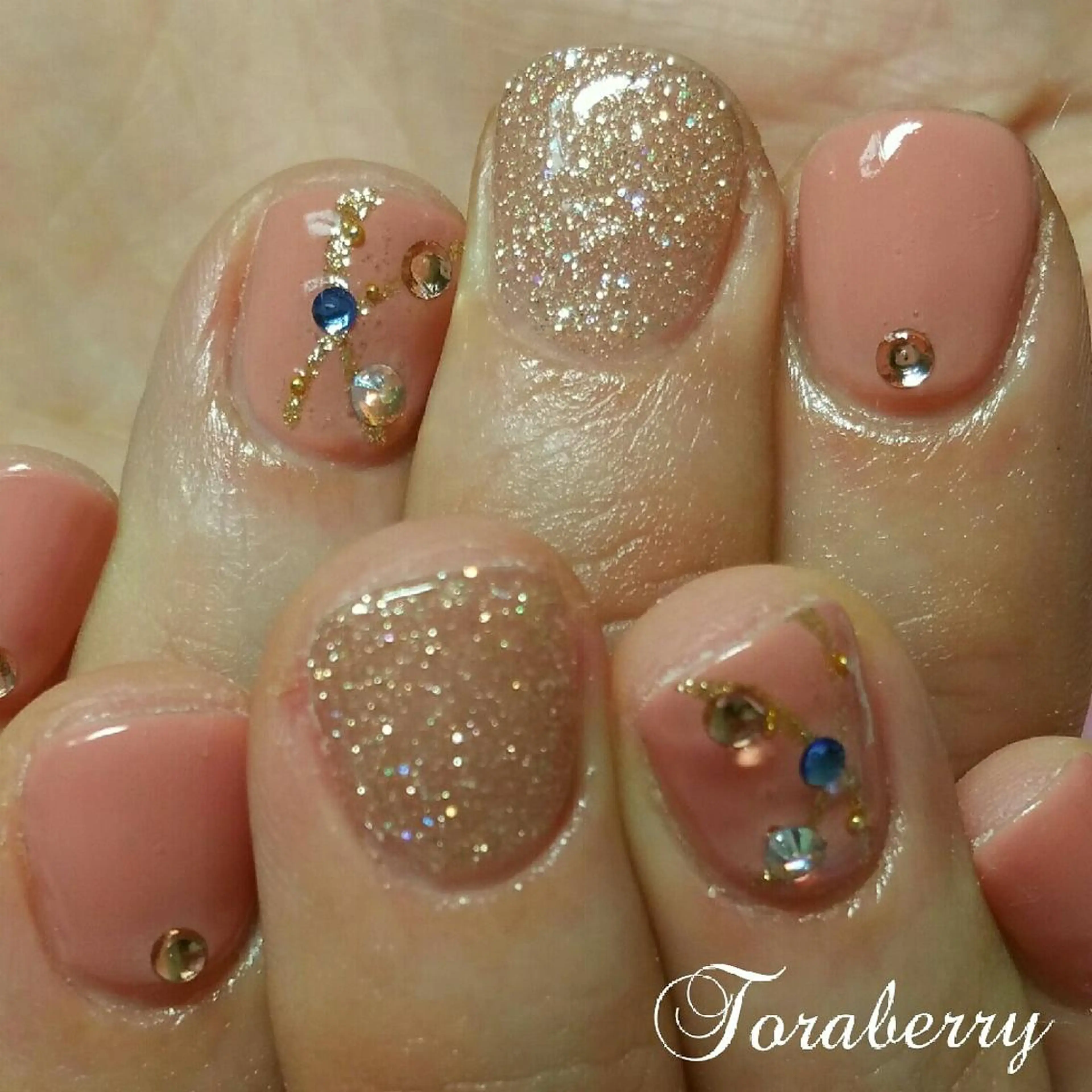 ネイル ショートネイル ネイリスト なつみのネイルデザイン