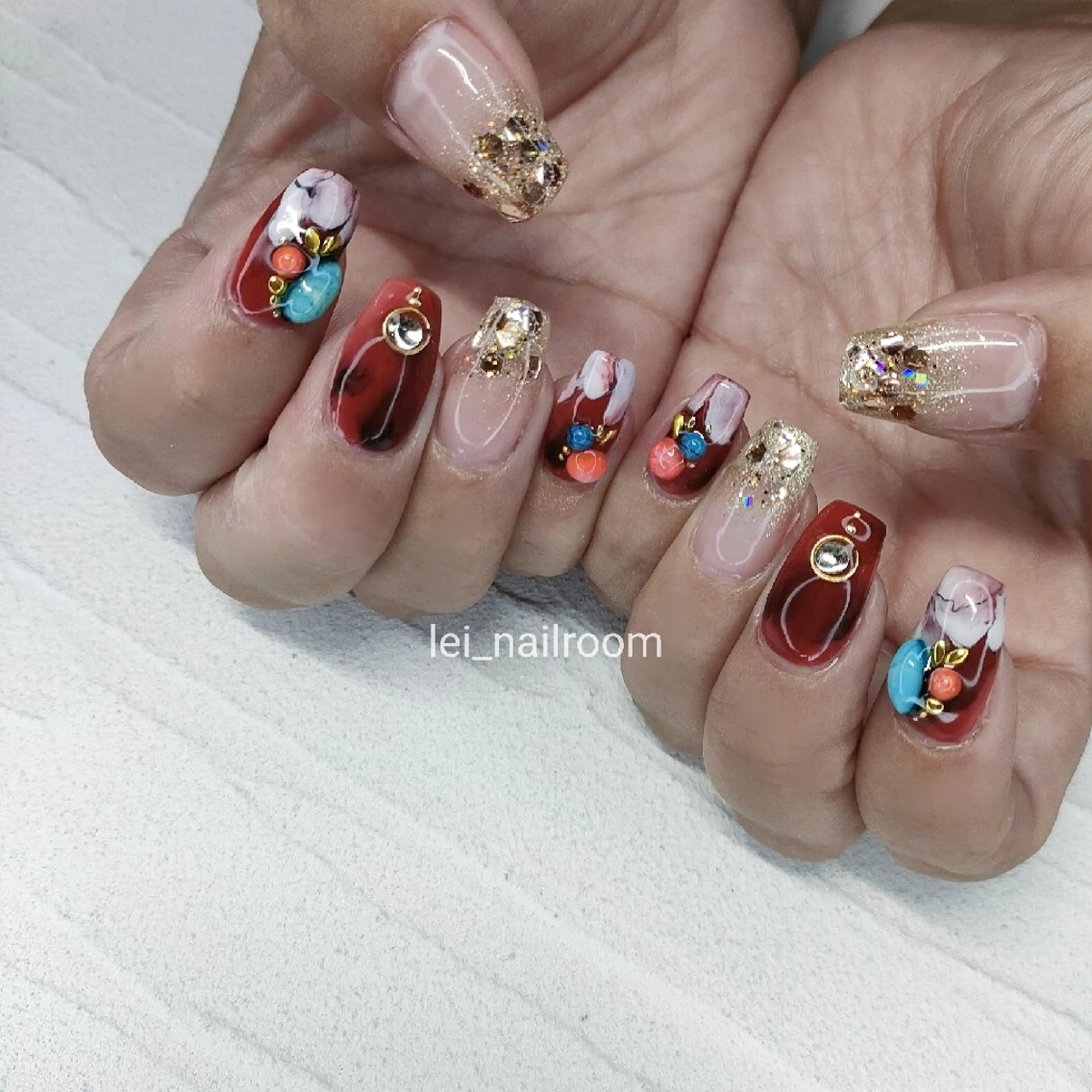 ネイル lei🌼 nailroomのネイルデザイン