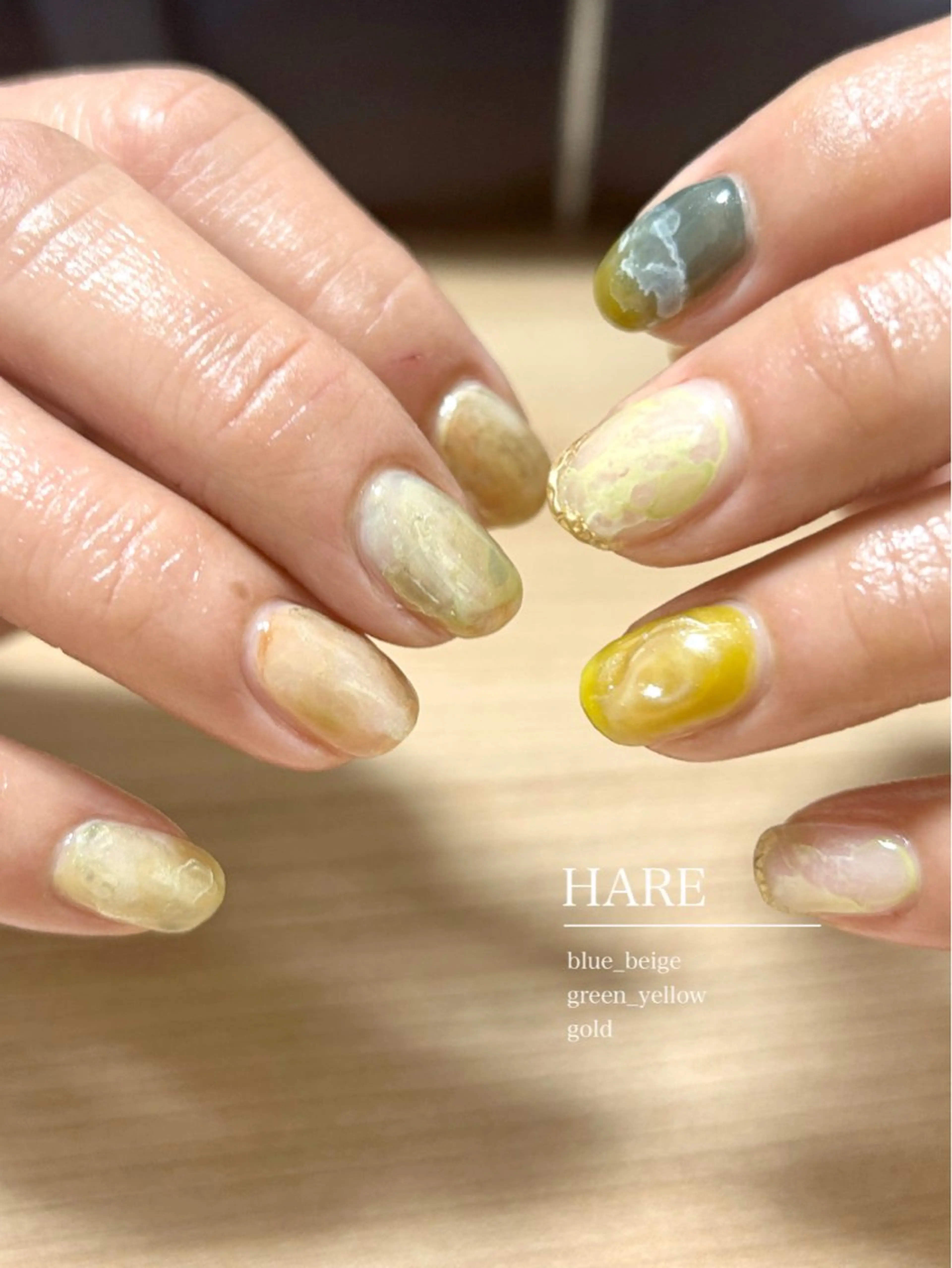 ネイル ニュアンスネイル hali’a nailのネイルデザイン