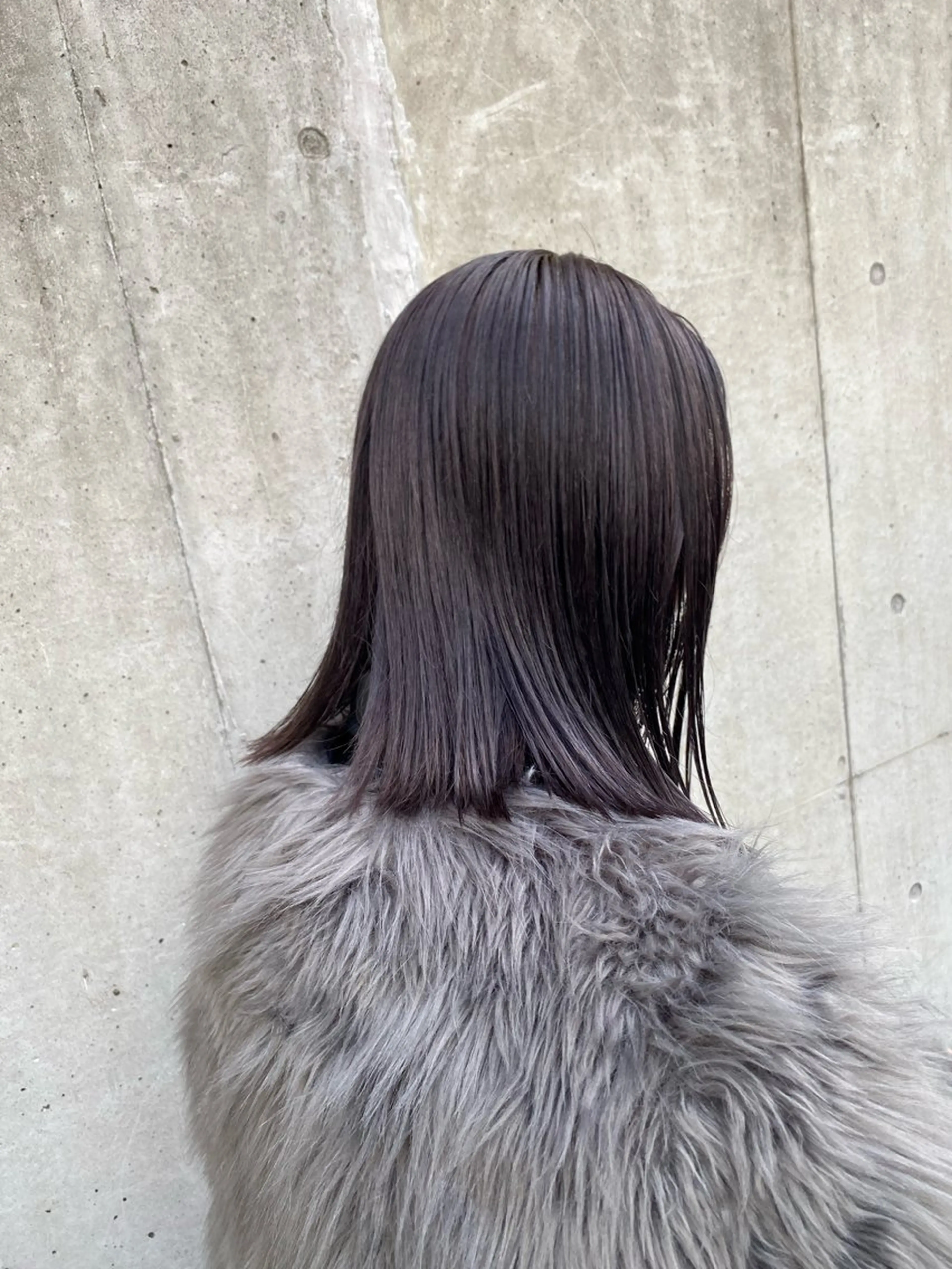 ミディアム カラー カット ヘアカラー トリートメント 吉武 茂暉のヘアスタイル