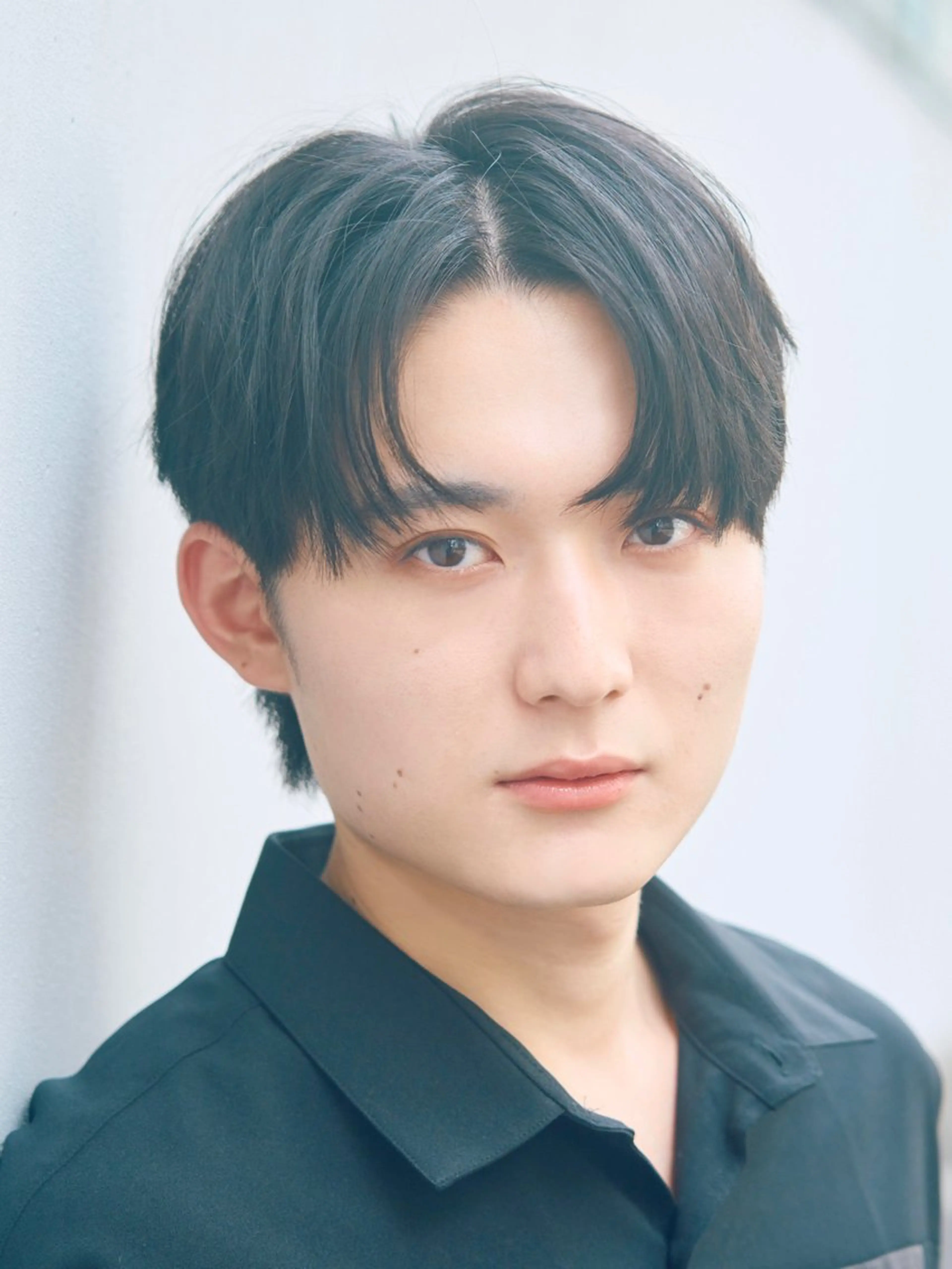 メンズカット＋メンズナチュラルストレートの写真