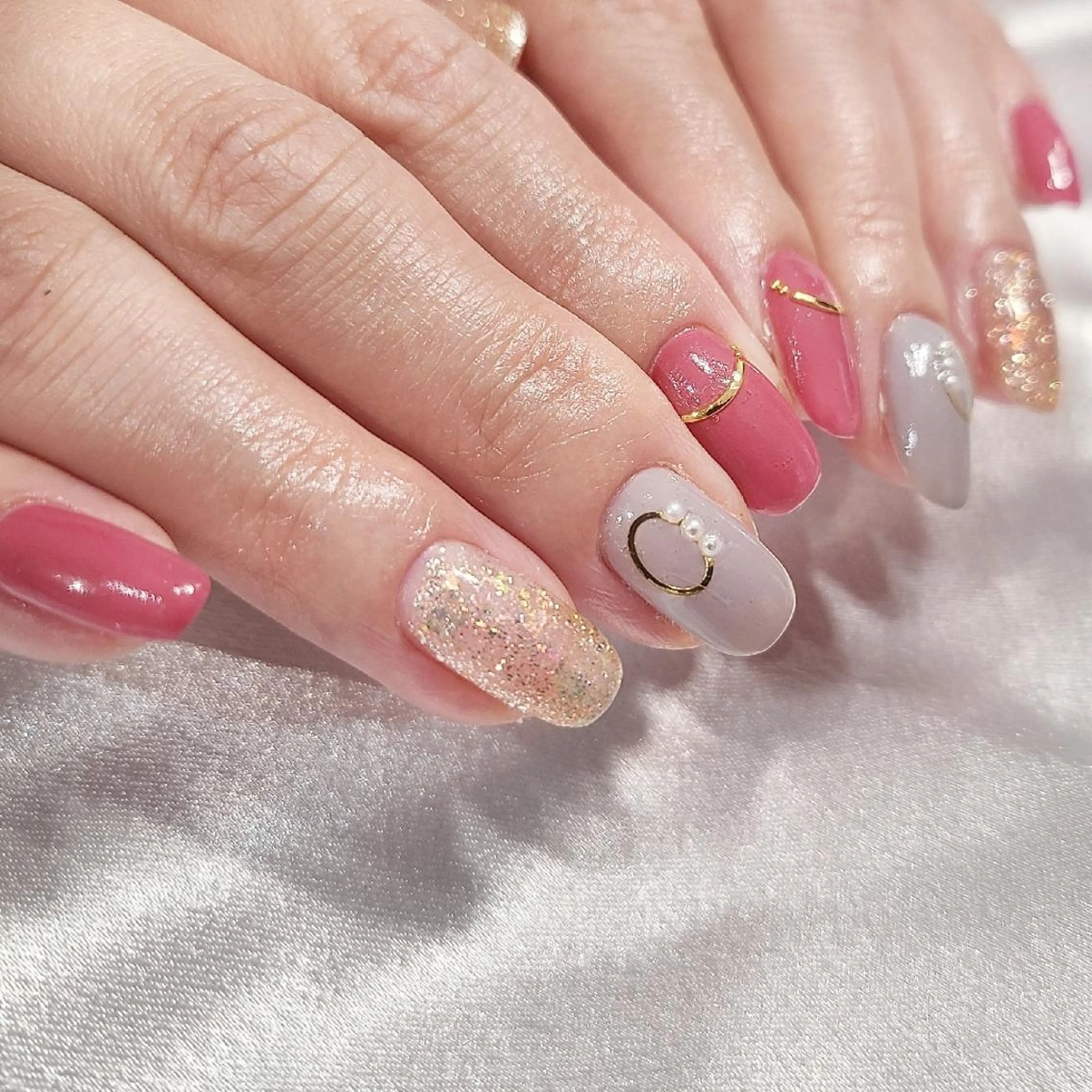 ネイル ワンカラーネイル ハンドネイル NOGUCHI  KANAのネイルデザイン