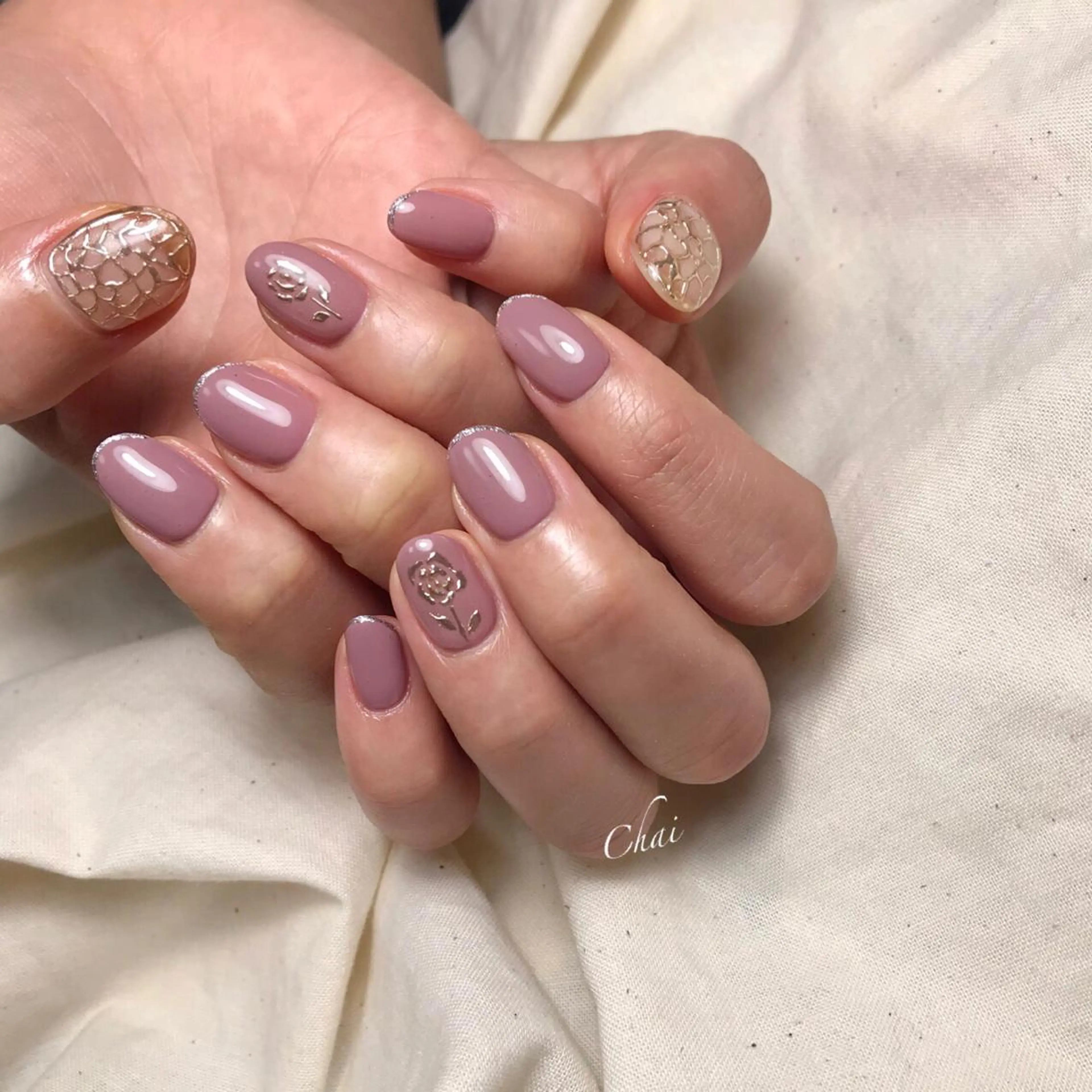 ネイル ハンドネイル 💅chainail _aiのネイルデザイン