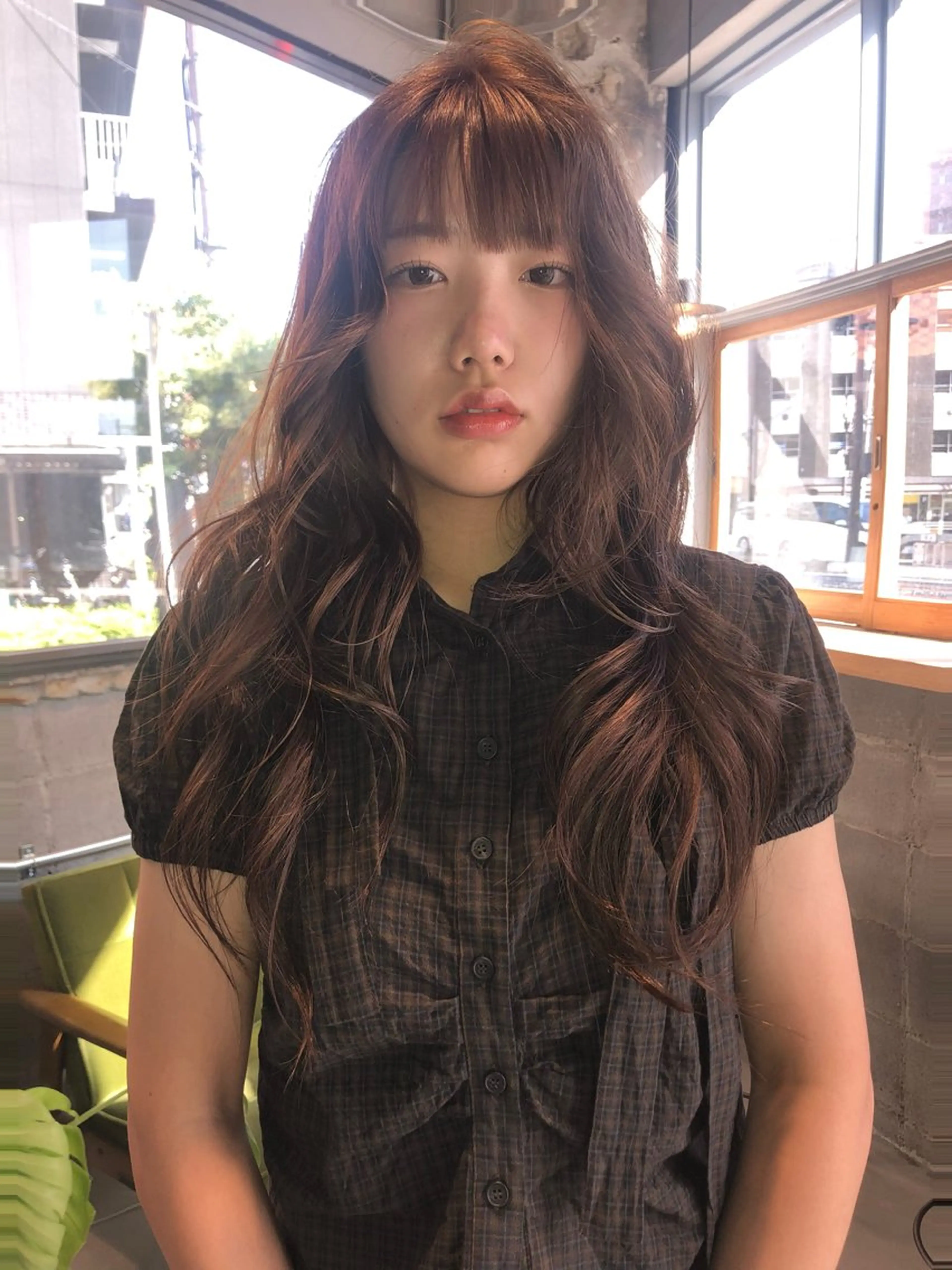 ロング カラー カットカラー /mikuのヘアスタイル