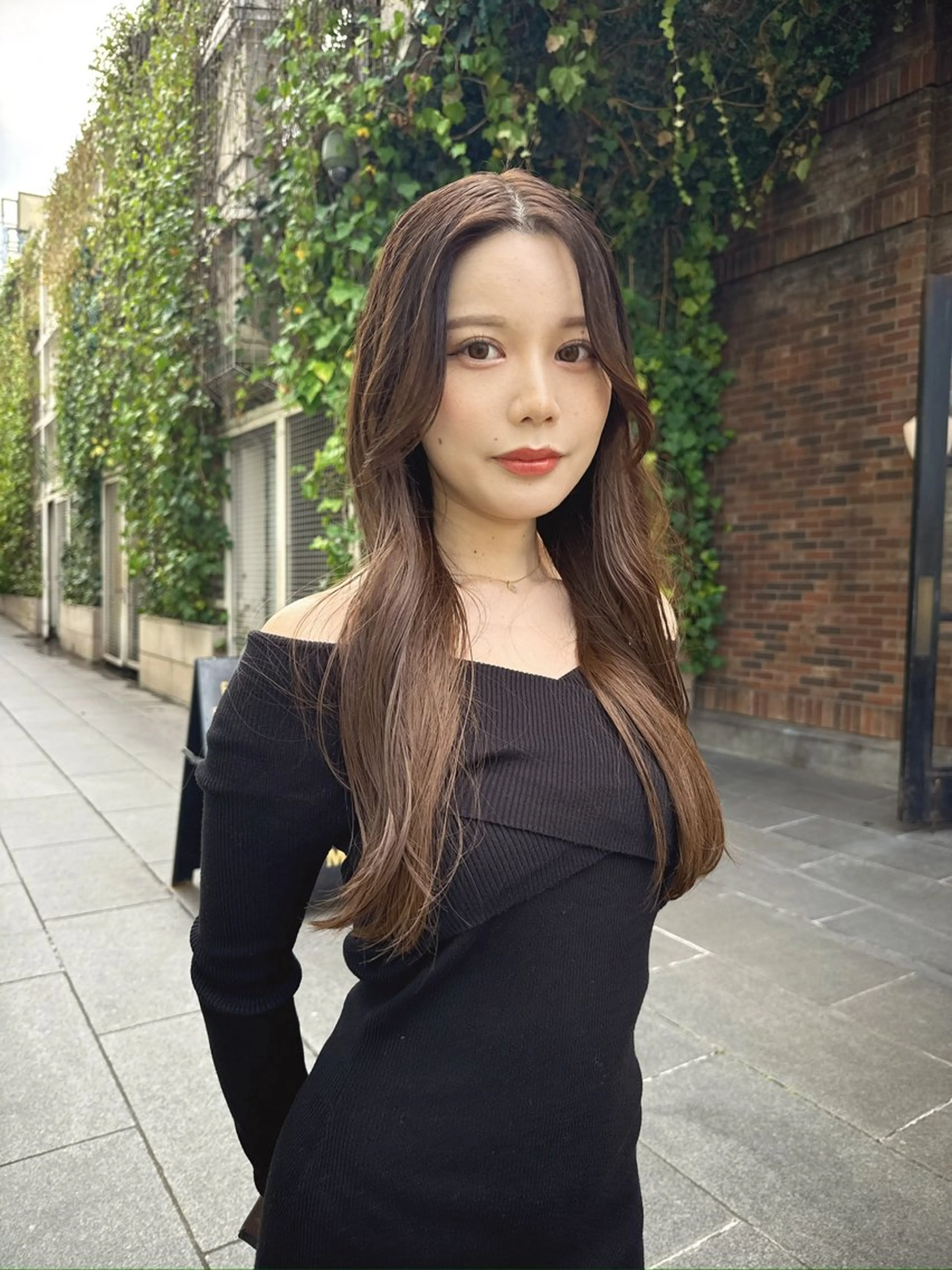 ロング カラー 透明感カラー グレージュ カット ヘアカラー トリートメント 💎透明感カラー特化 💎TAISEIのヘアスタイル