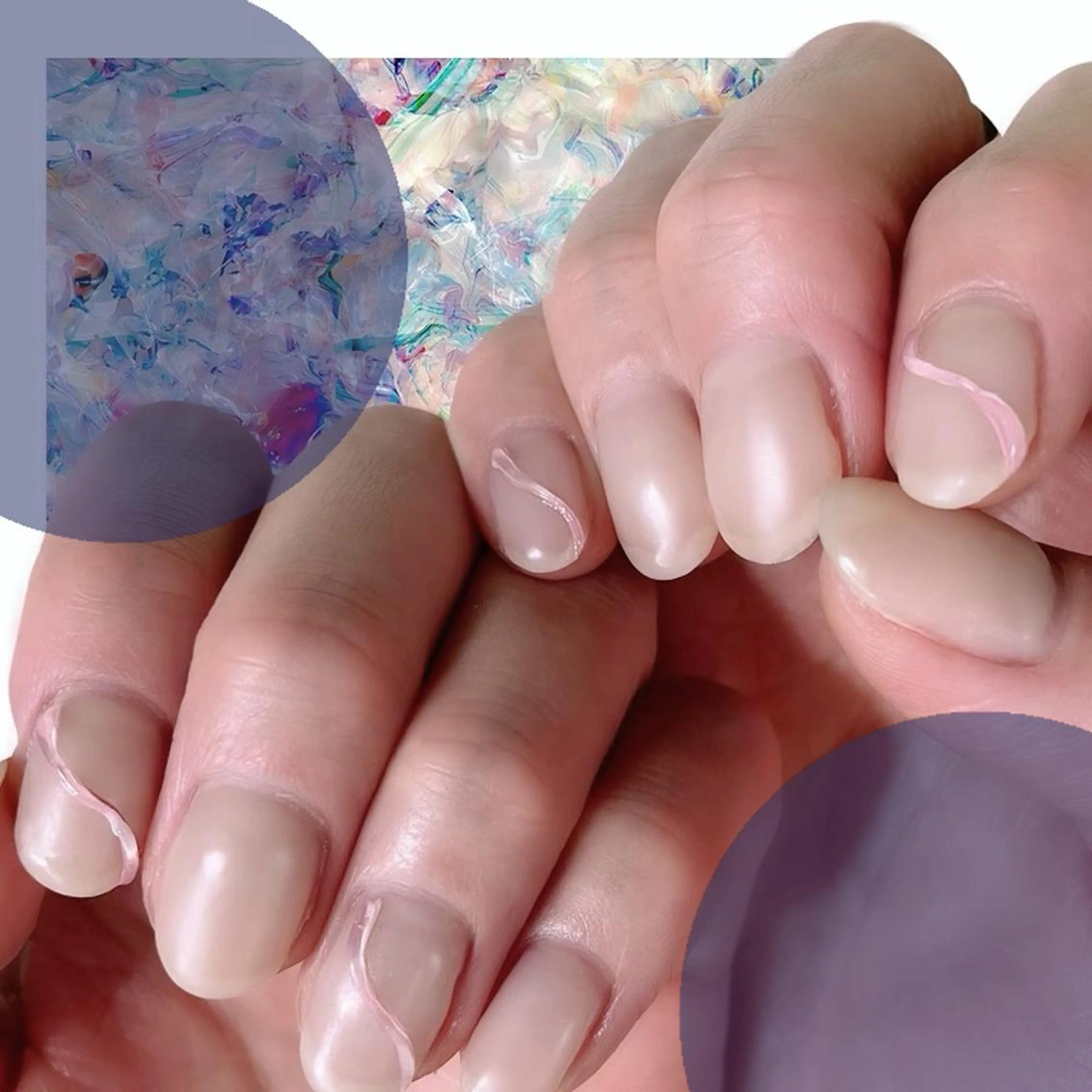 ネイル オーロラネイル 氷ネイル・うるうるネイル 韓国ネイル マグネットネイル ミラーネイル VOLLMOND nailのネイルデザイン