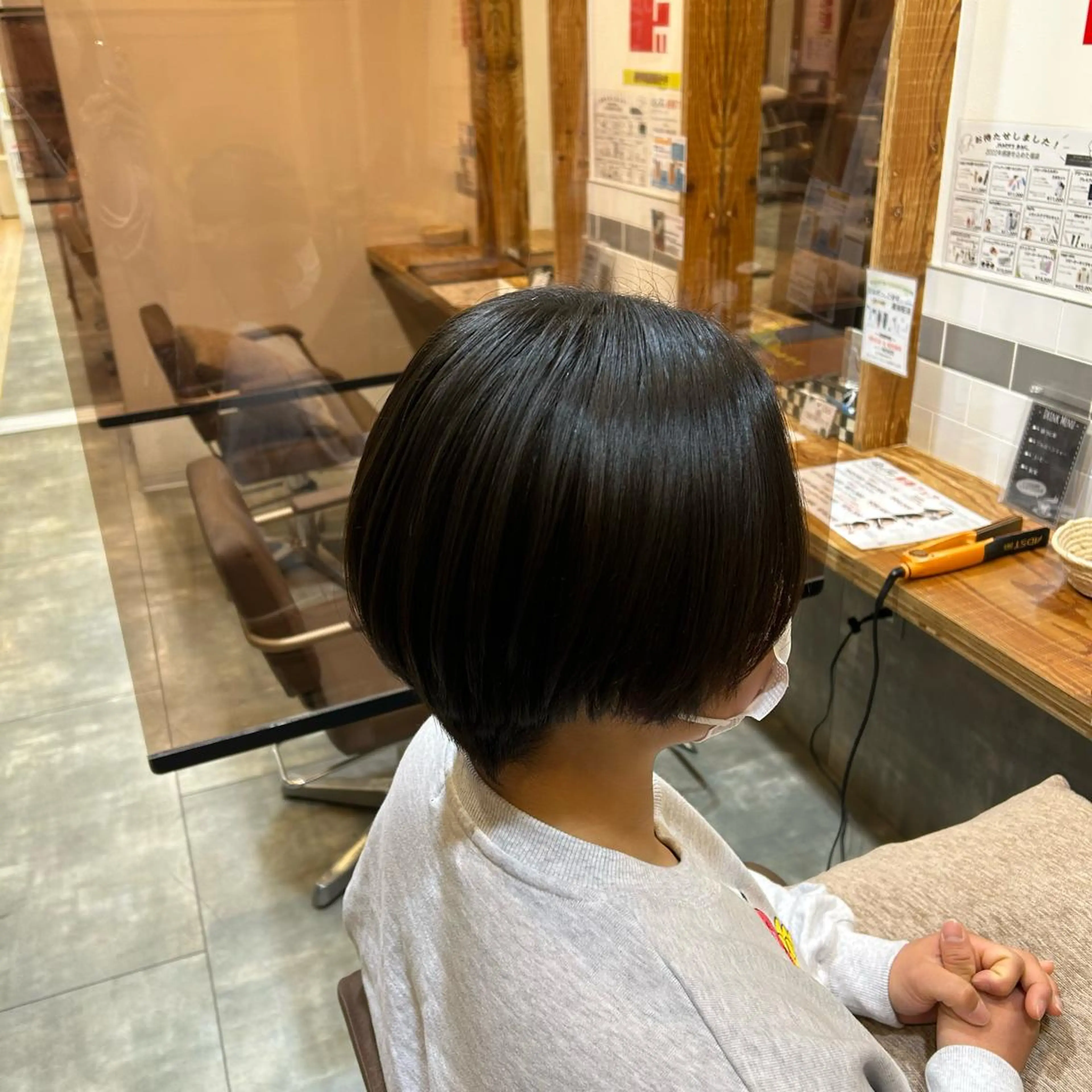 ショート 永田 幸花のヘアスタイル