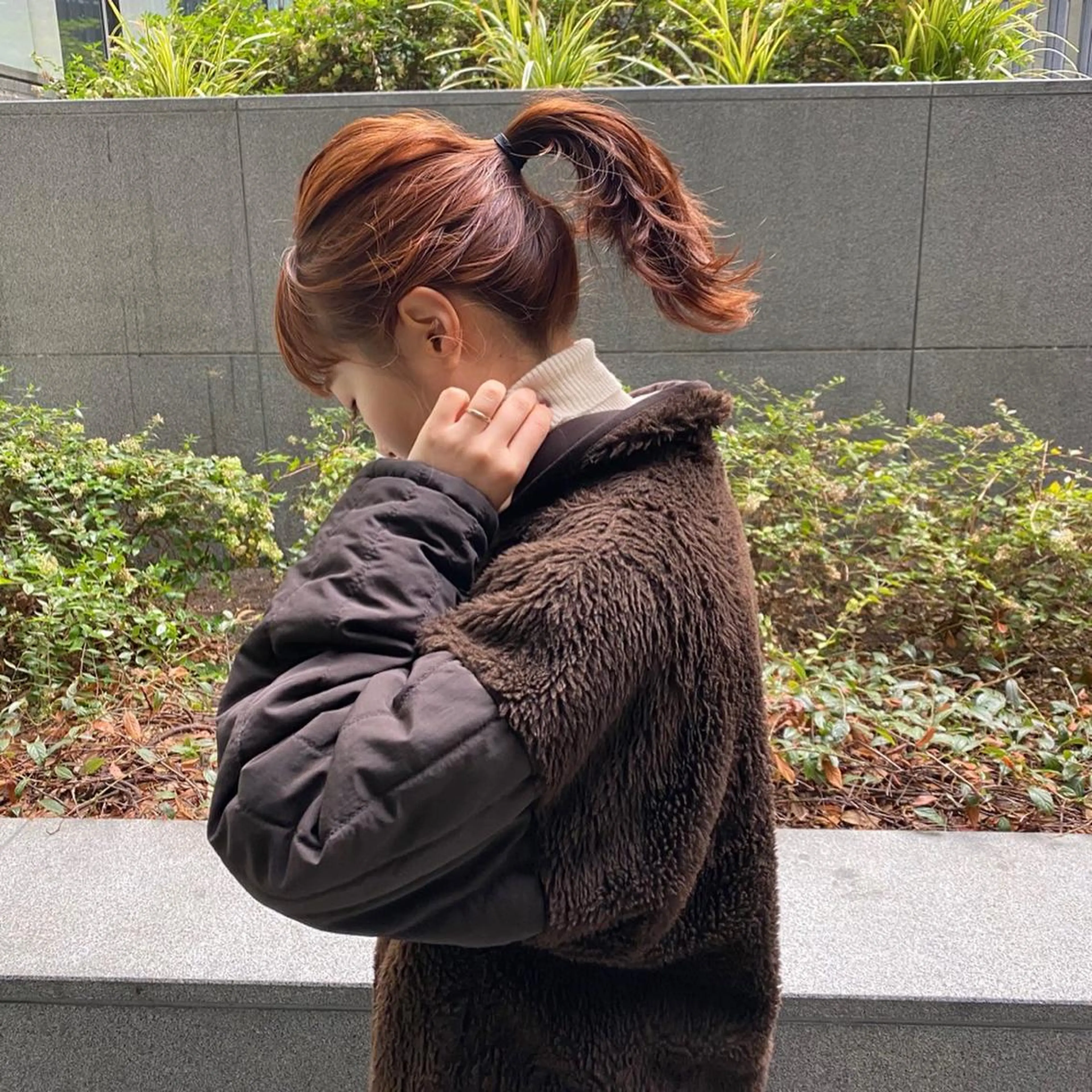 ミディアム 坂本 圭太朗のヘアスタイル