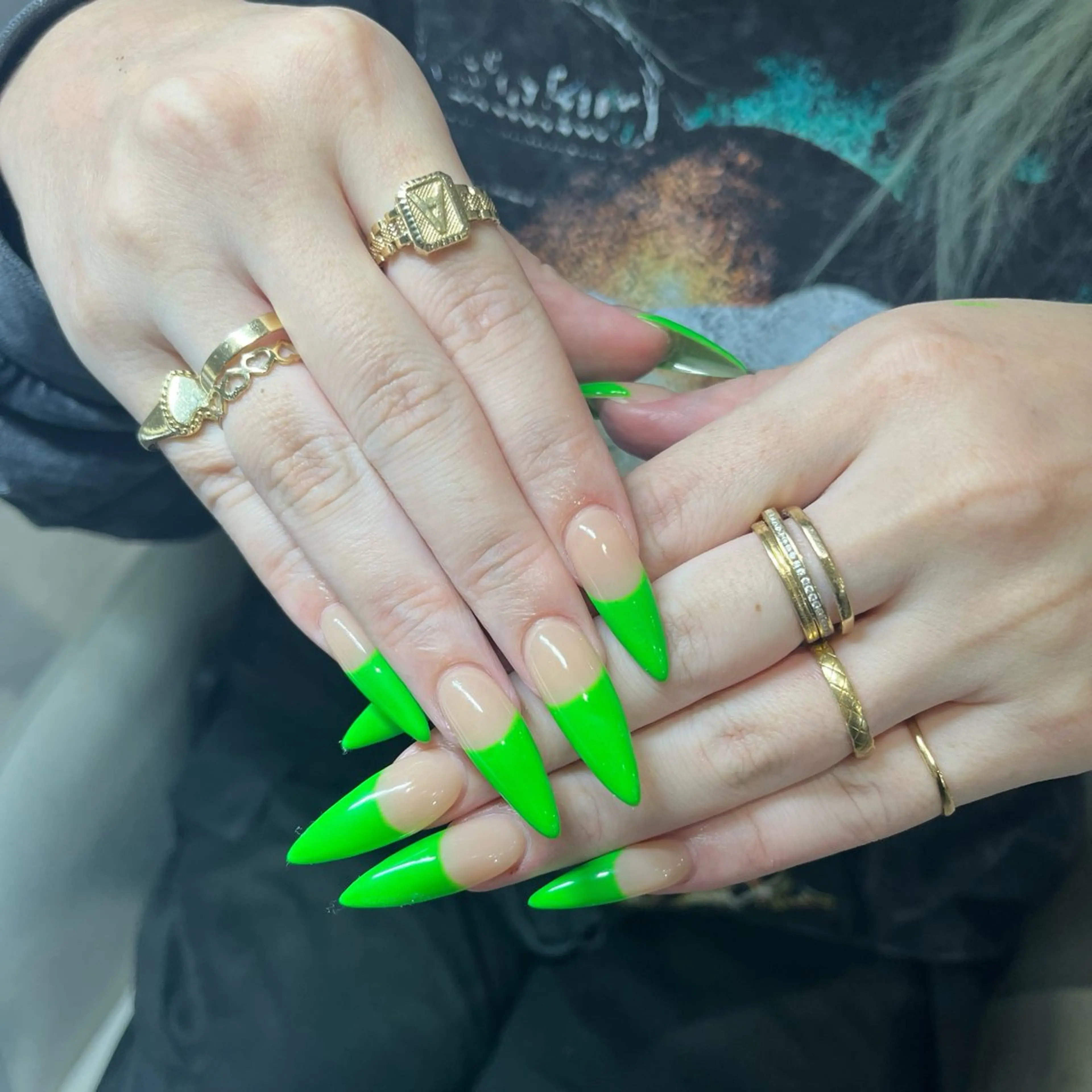 ネイル ハンドネイル IROHA nail Ami🐊🎀のネイルデザイン