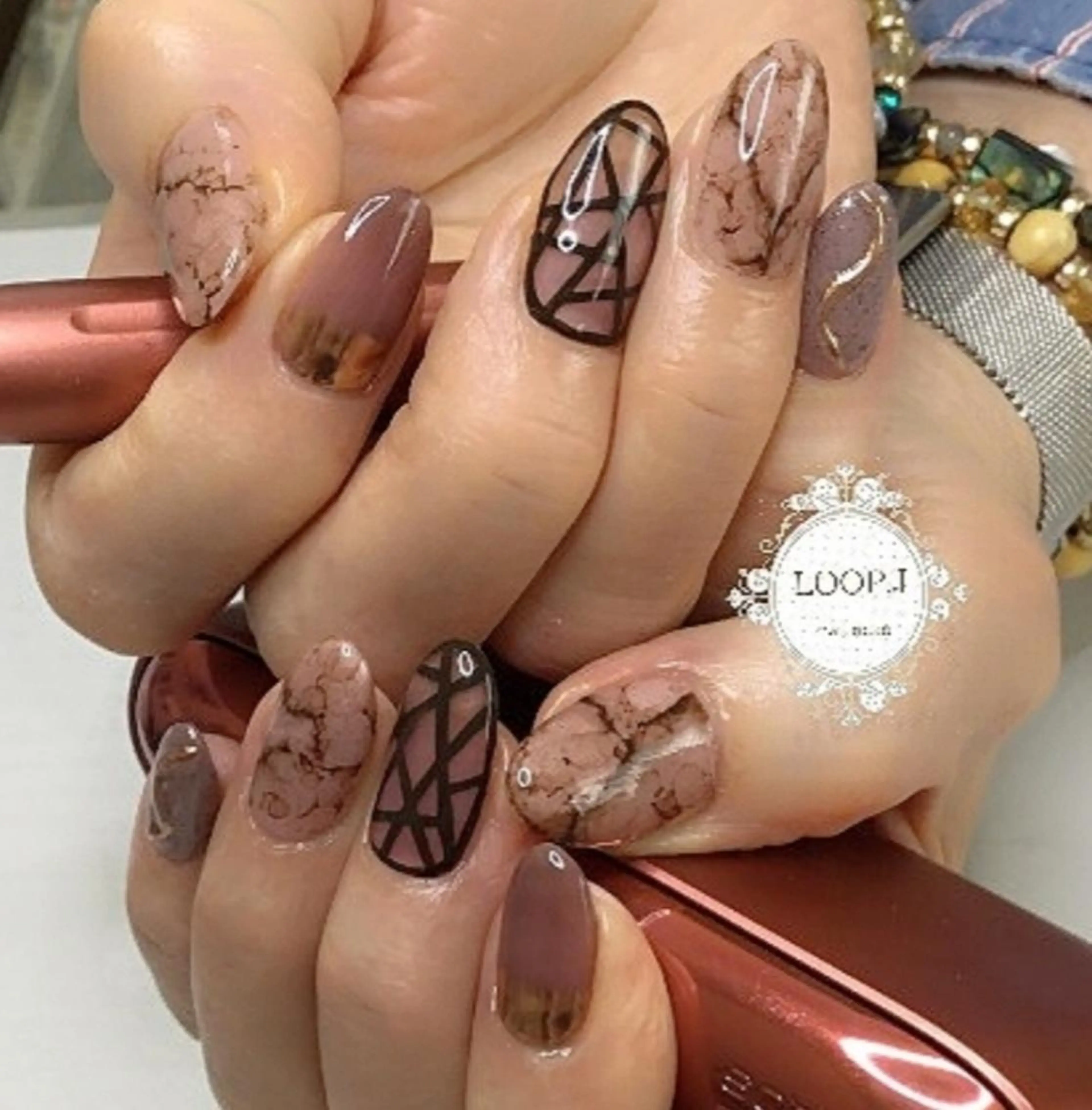 ネイル ハンドネイル おおくぼ めぐみのネイルデザイン