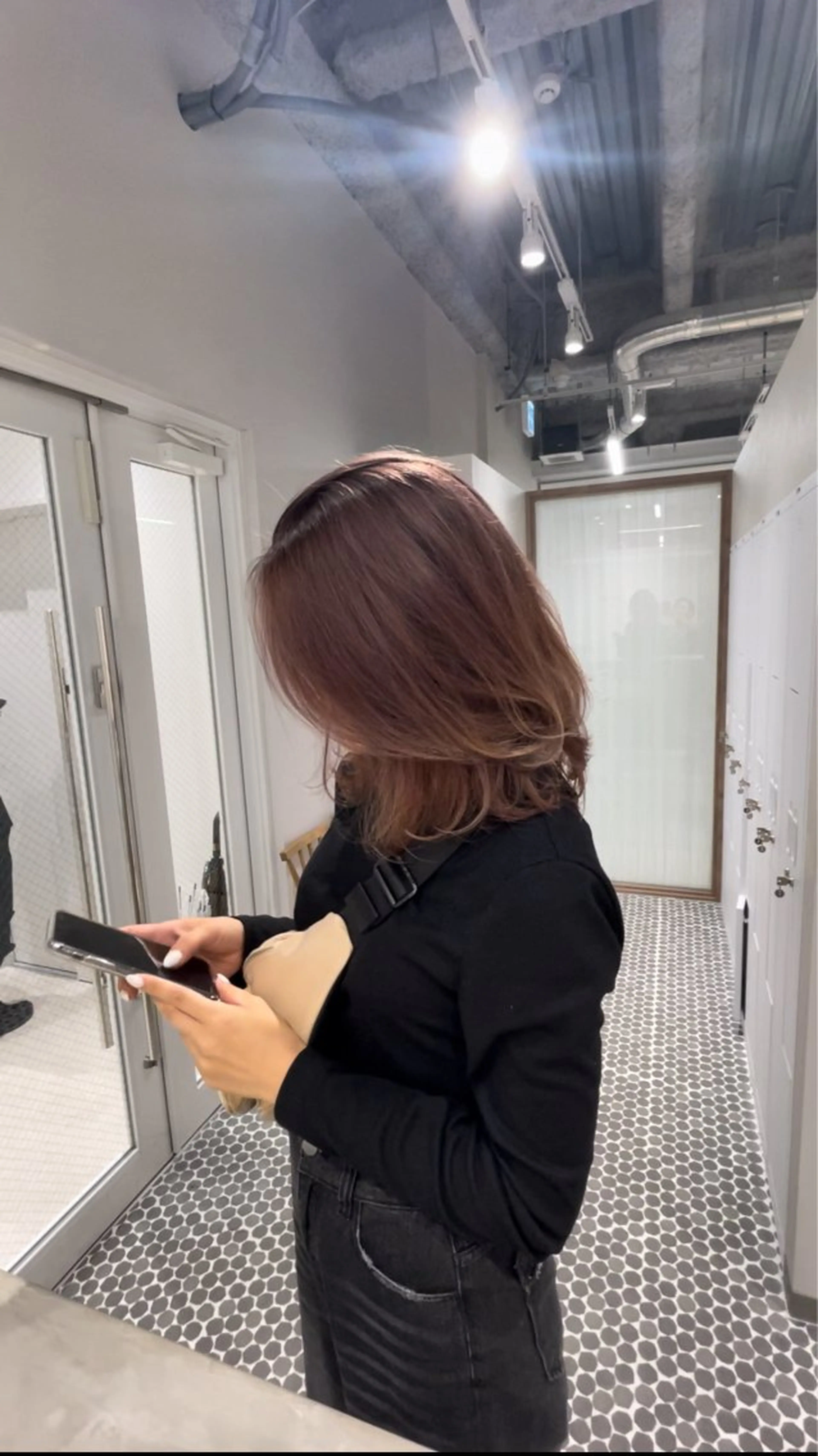 ミディアム ヘアカラー 【メンズ特化】 神谷洸季のヘアスタイル