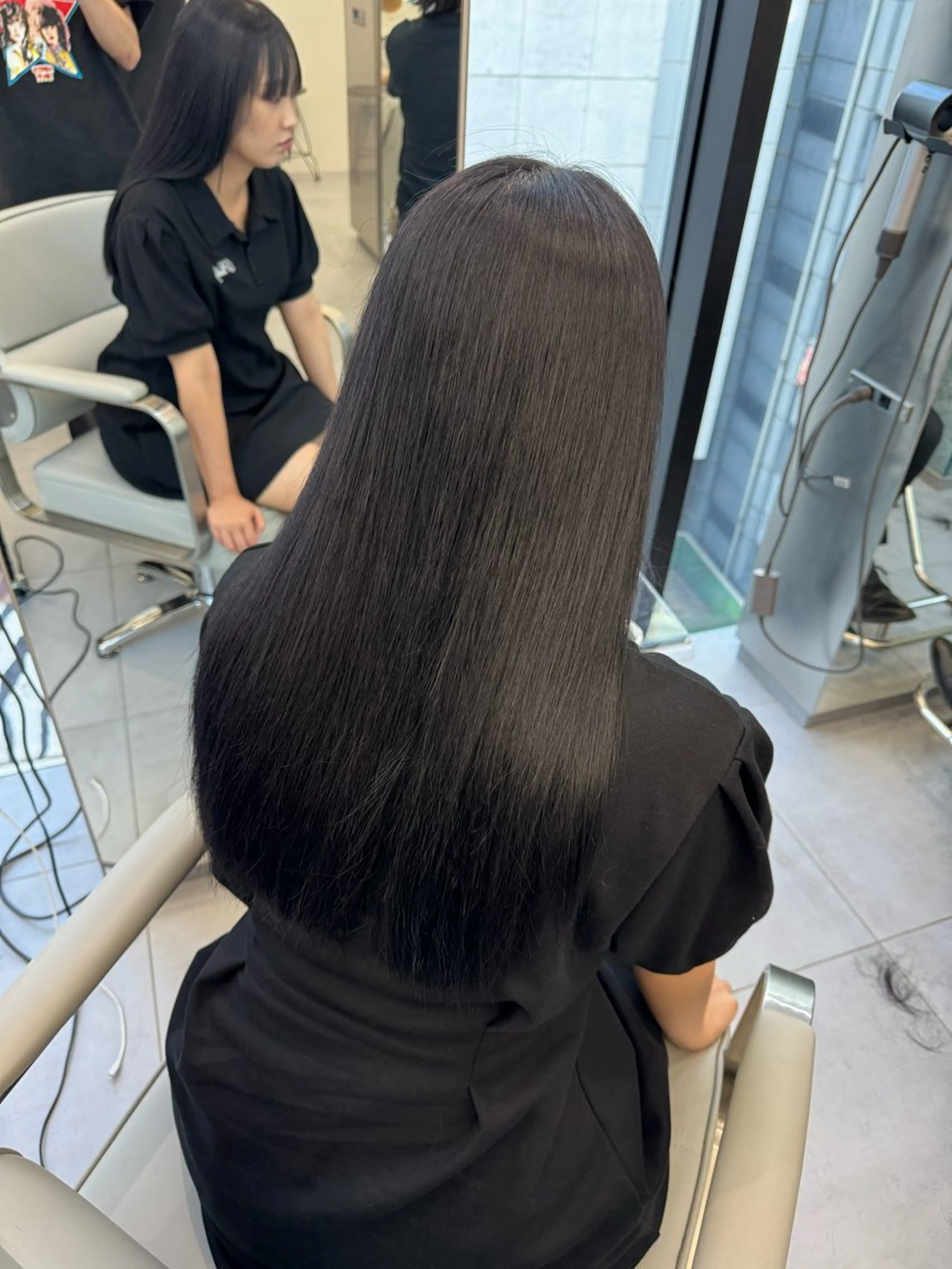 ロング カラー ヘアアレンジ 渋谷のブリーチカラー シェフ🧑‍🍳蓮のヘアスタイル
