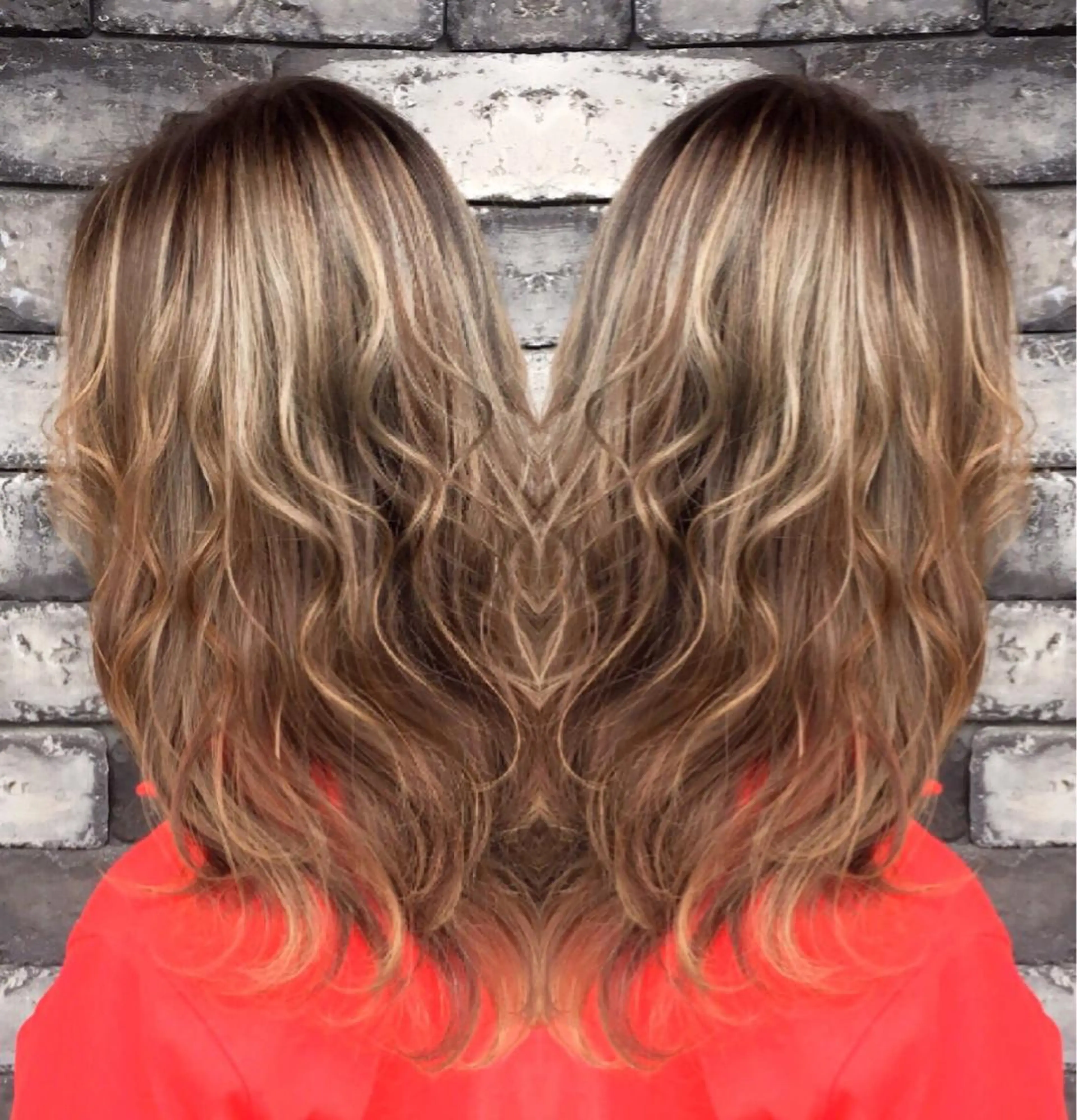 セミロング 3Dハイライト 外国人風カラー ハイライト ❤️千葉県代表❤️ 店長❤️柿本翔一朗のヘアスタイル