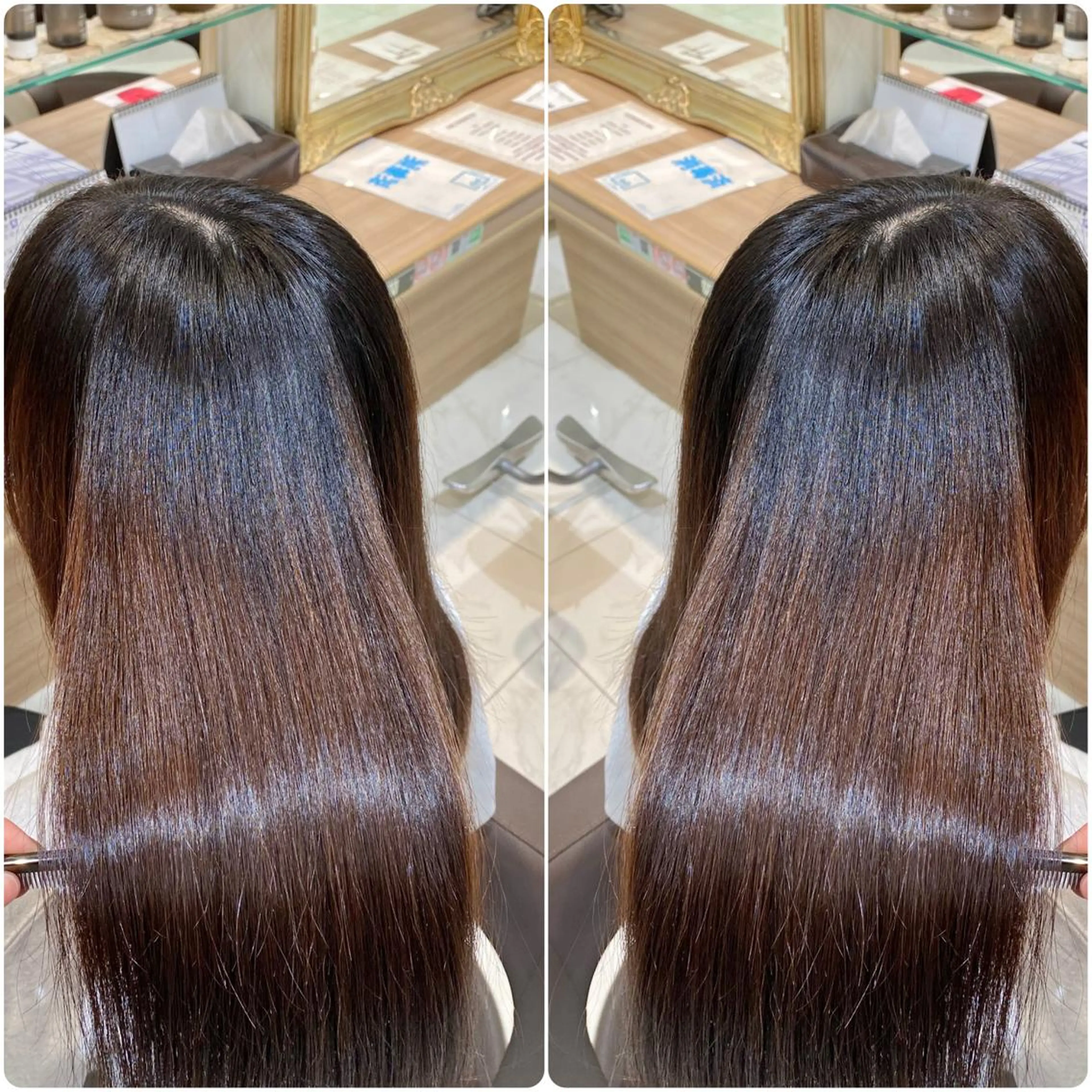 ロング 縮毛矯正 トリートメント ✨美髪／縮毛矯正 講師 ／塚田健✨のヘアスタイル