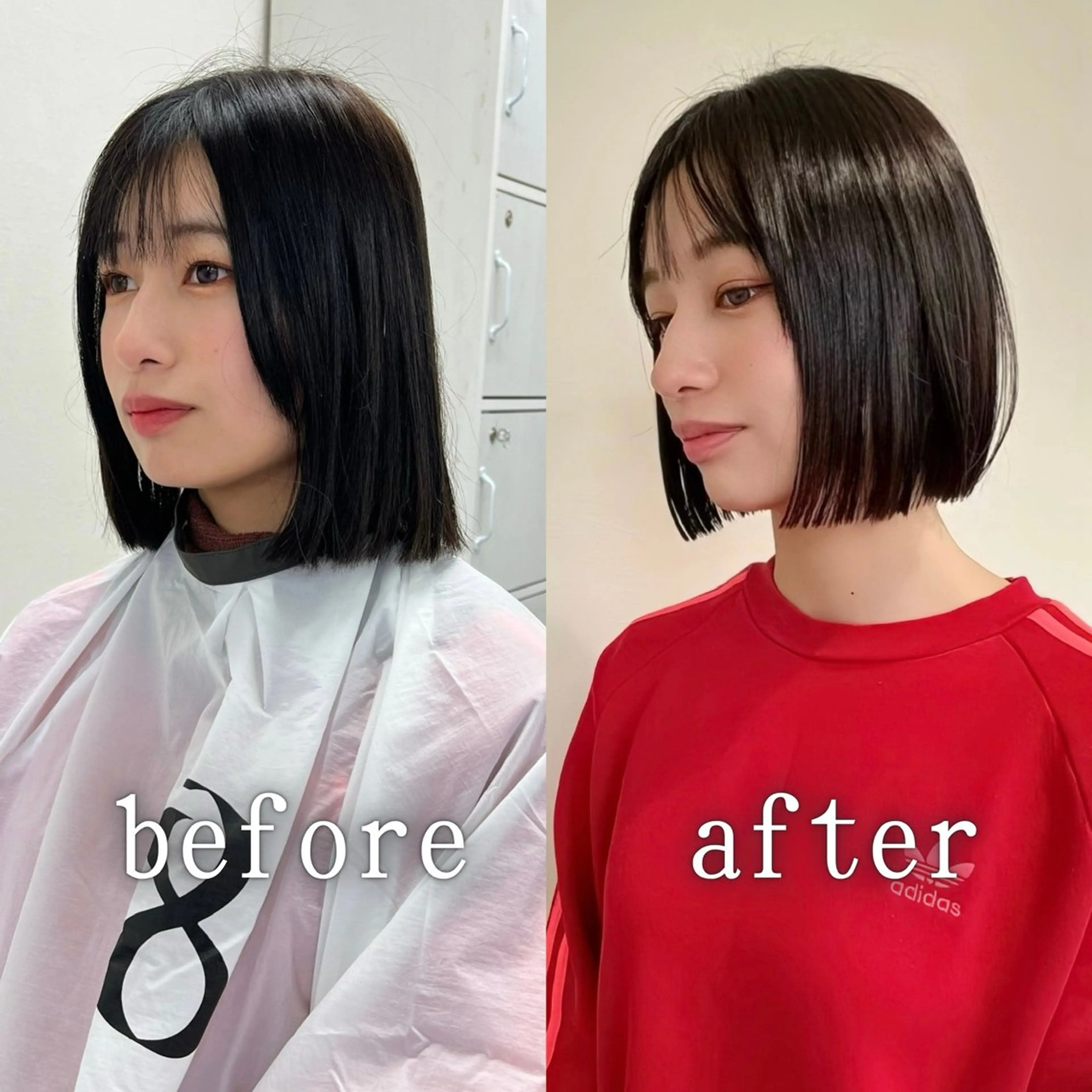 ショート HACHI美容室 韓国ヘア　AKARIのヘアスタイル