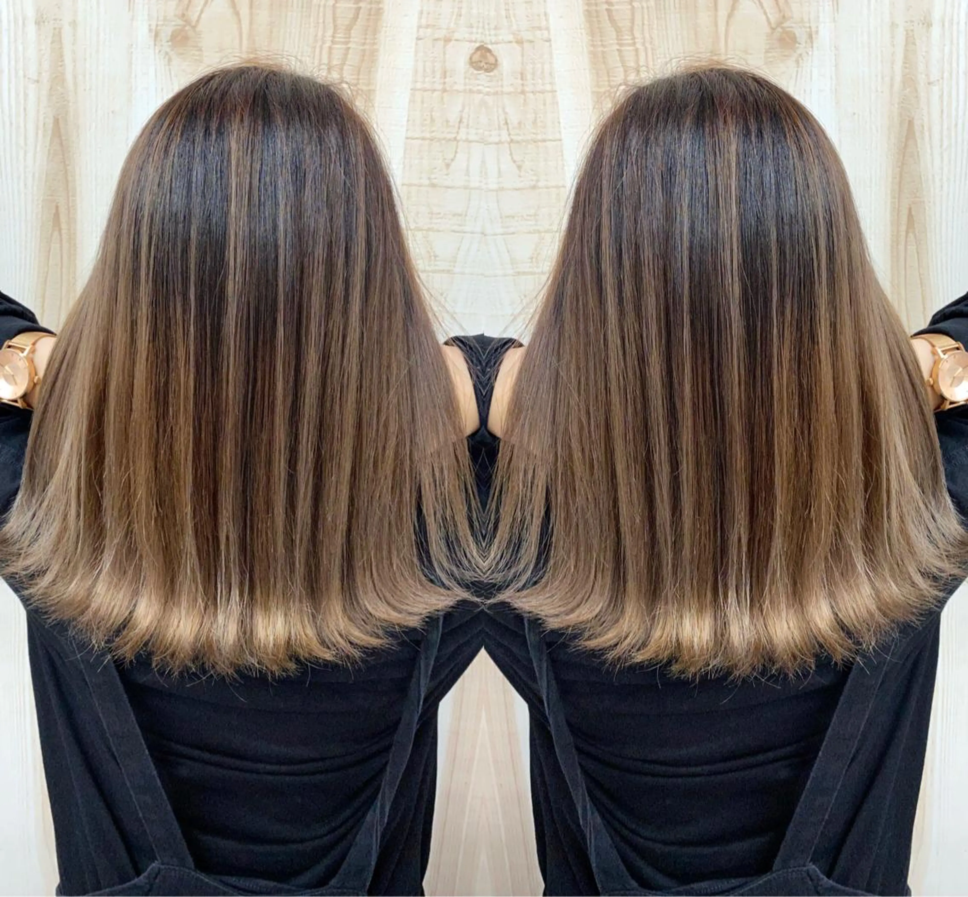 *最高級デザインカラー*『バレイヤージュカラー+トリートメント』の写真