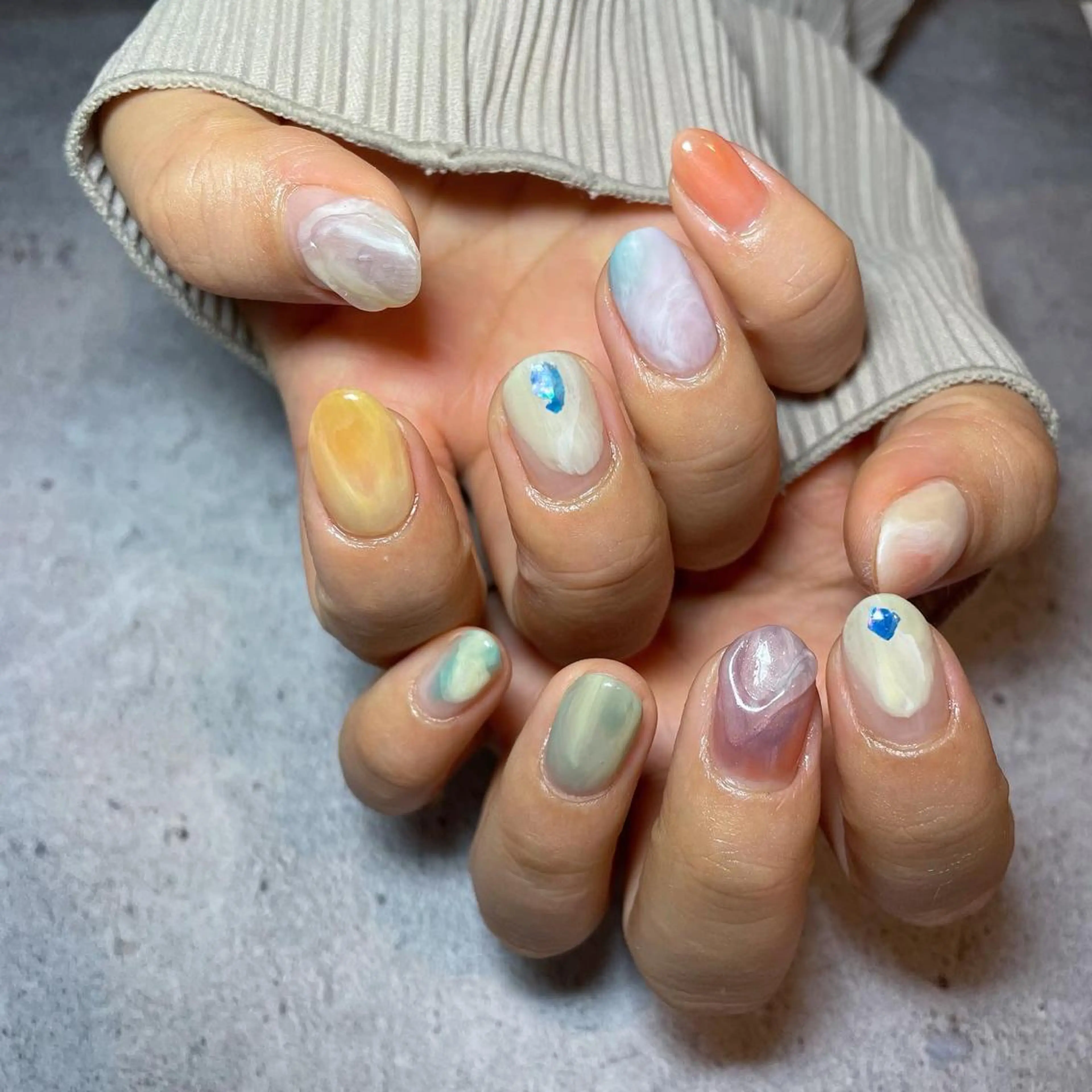 ネイル doux nailのネイルデザイン