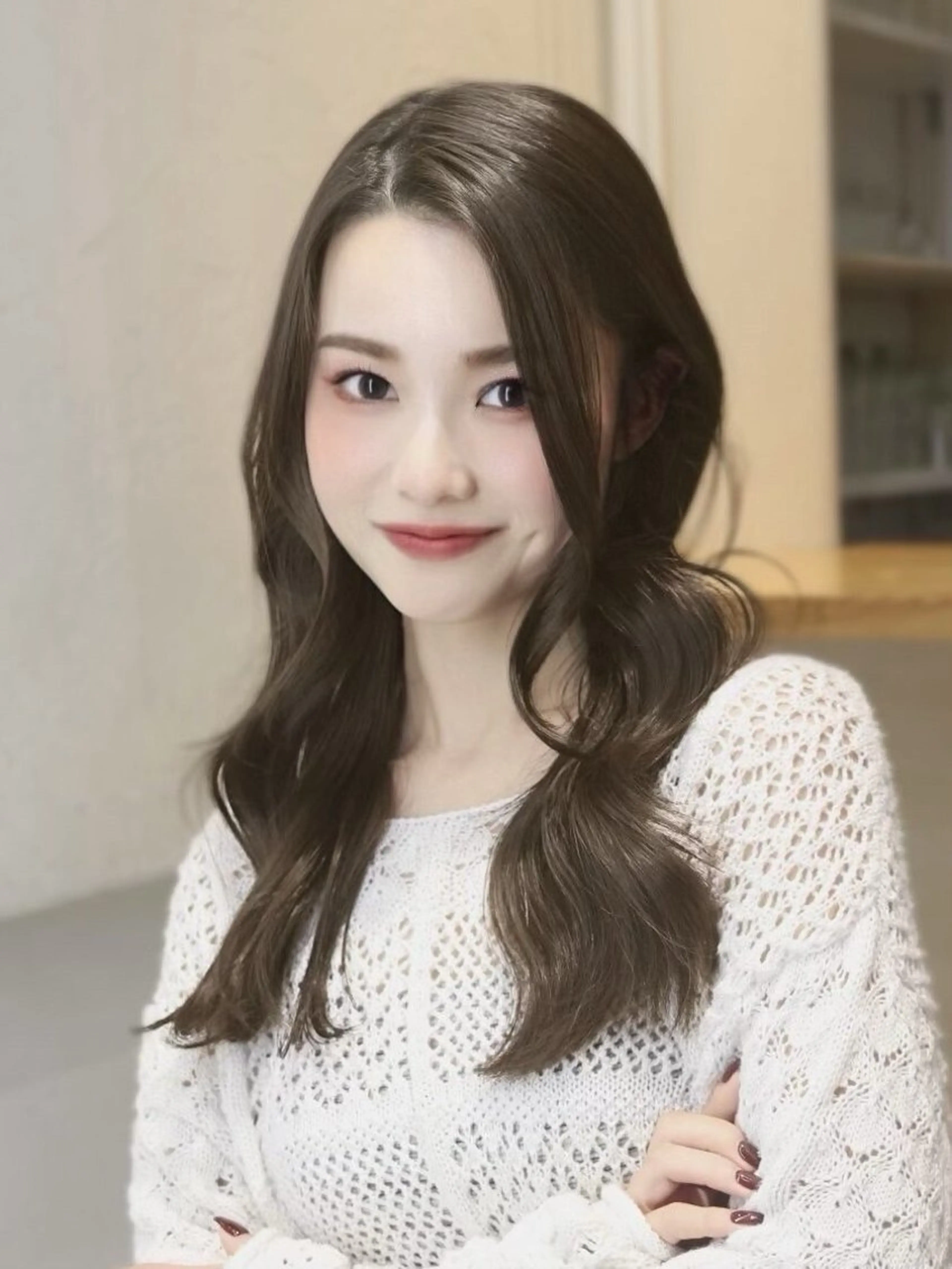 ロング ショートボブ ボブ 顔周りカット ハイライト レイヤーカット カット ヘアカラー SUZU/岡山/矯正 ブリーチ/レイヤーのヘアスタイル