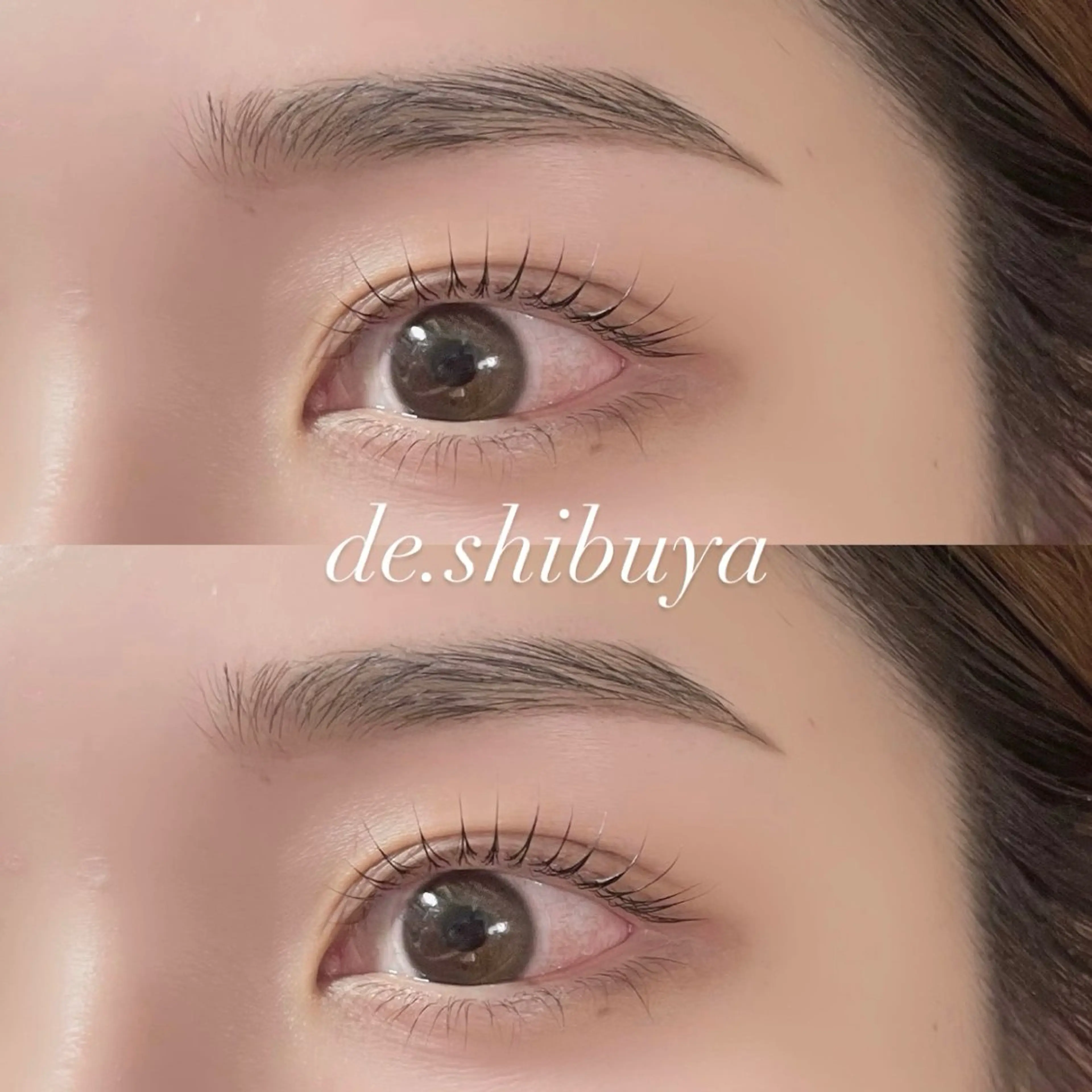 まつ毛パーマ + 眉毛スタイリング🤎 ͗ ͗ 《 wax脱毛 /  間引き/ カット  /  メイク込み 》の写真