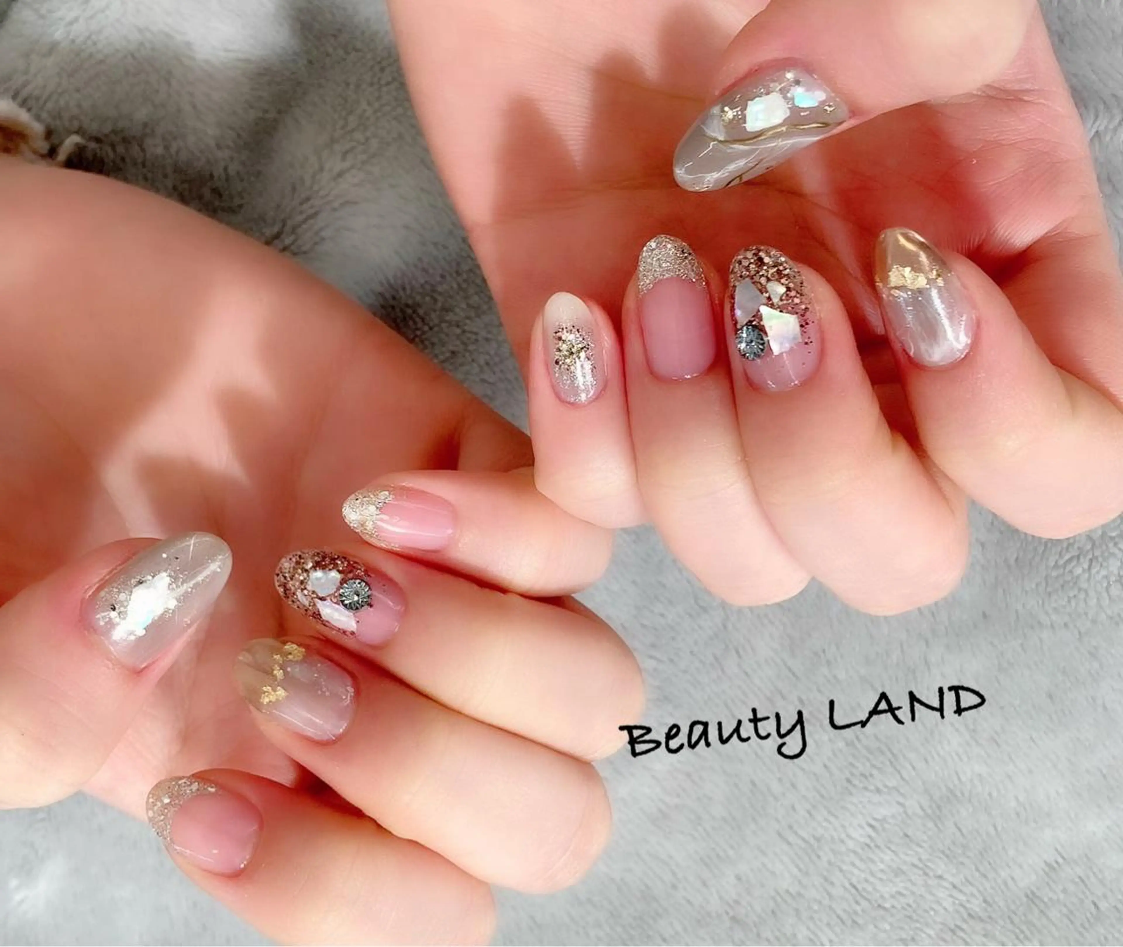 ネイル ハンドネイル 市川駅 ✿中津のネイルデザイン