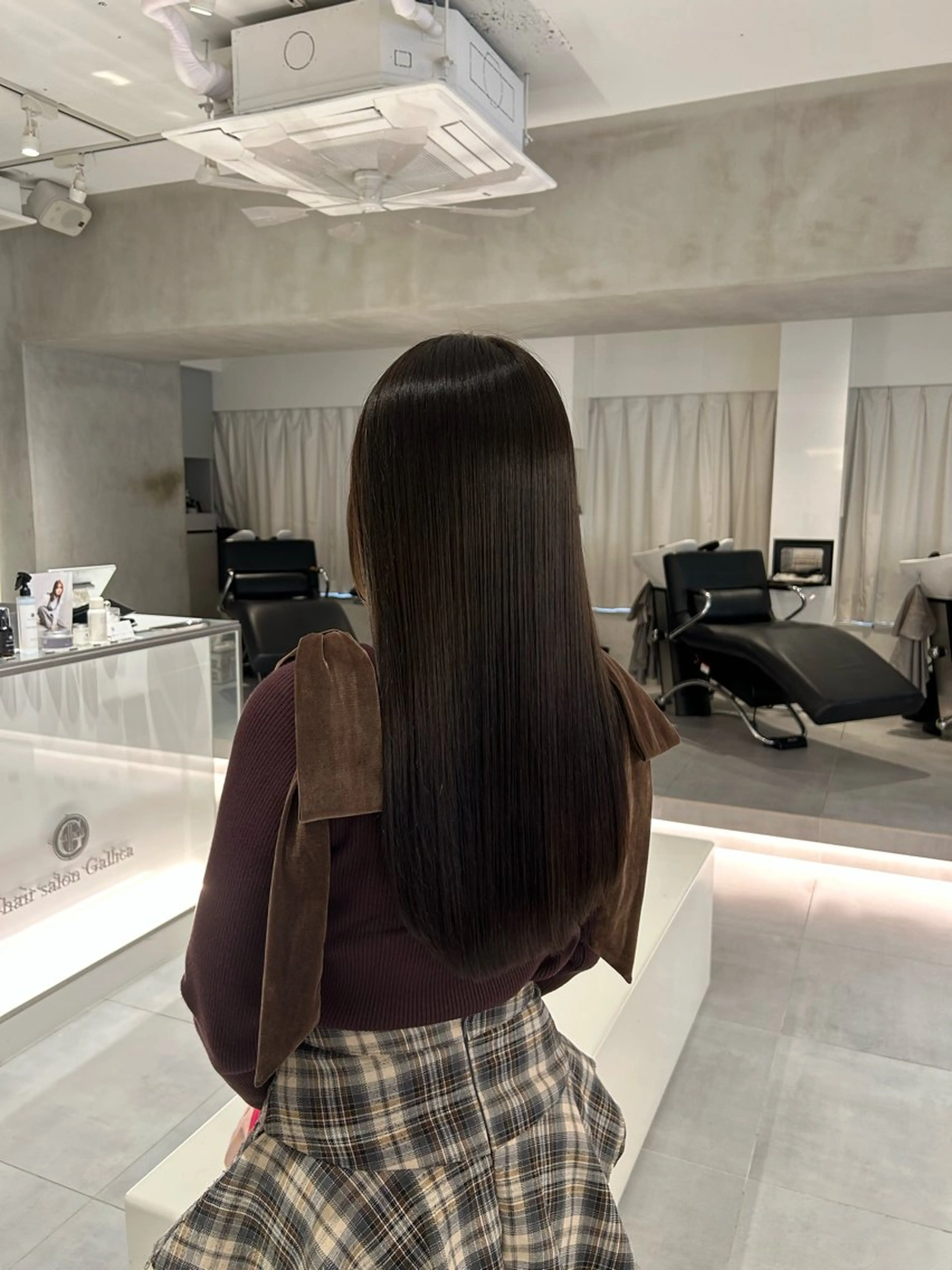 ロング カラー カット ヘアカラー トリートメント 🧚つやさらhair 🧚manakaのヘアスタイル