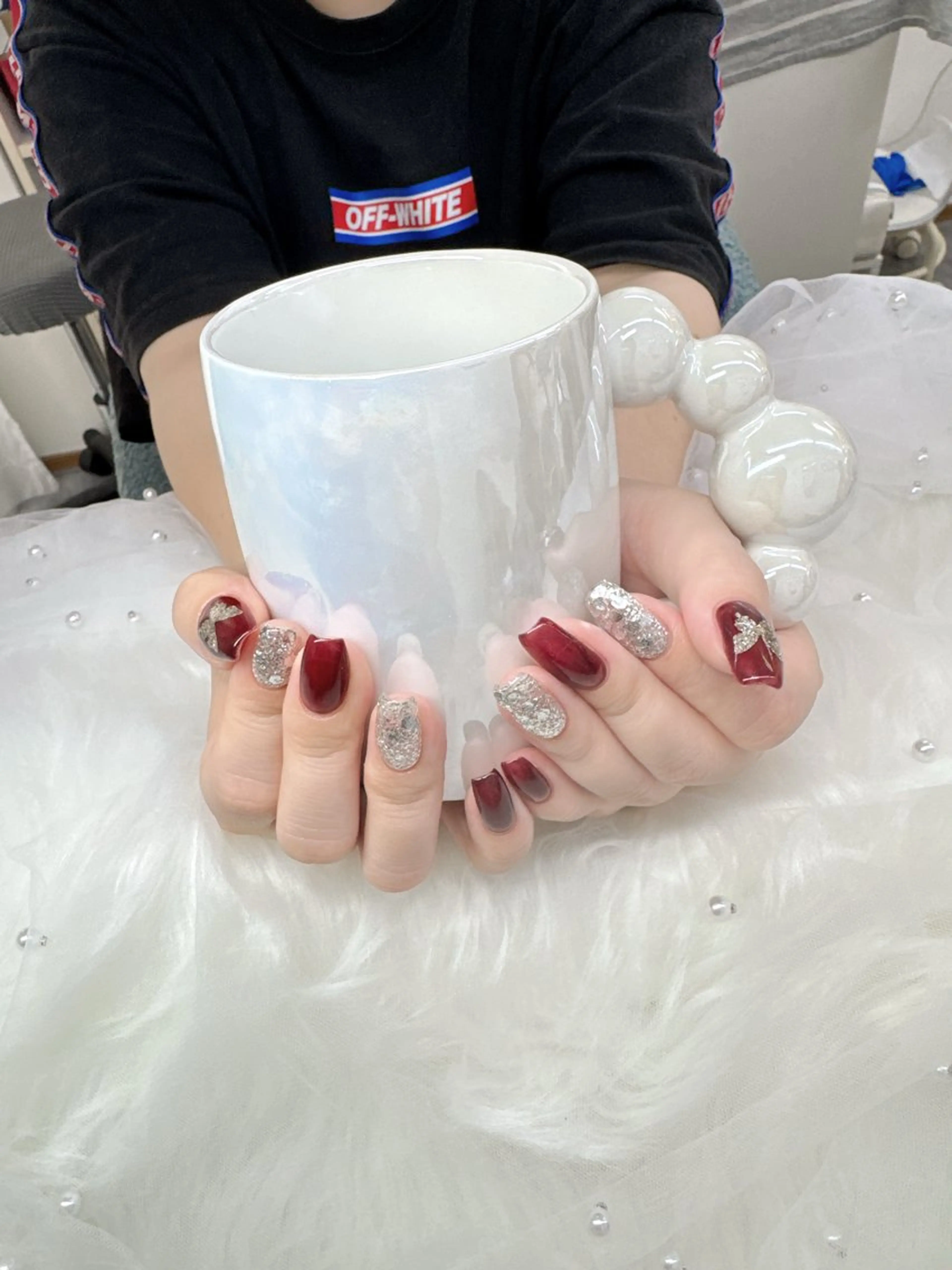 ネイル ハンドネイル 郭 鑫颖のネイルデザイン