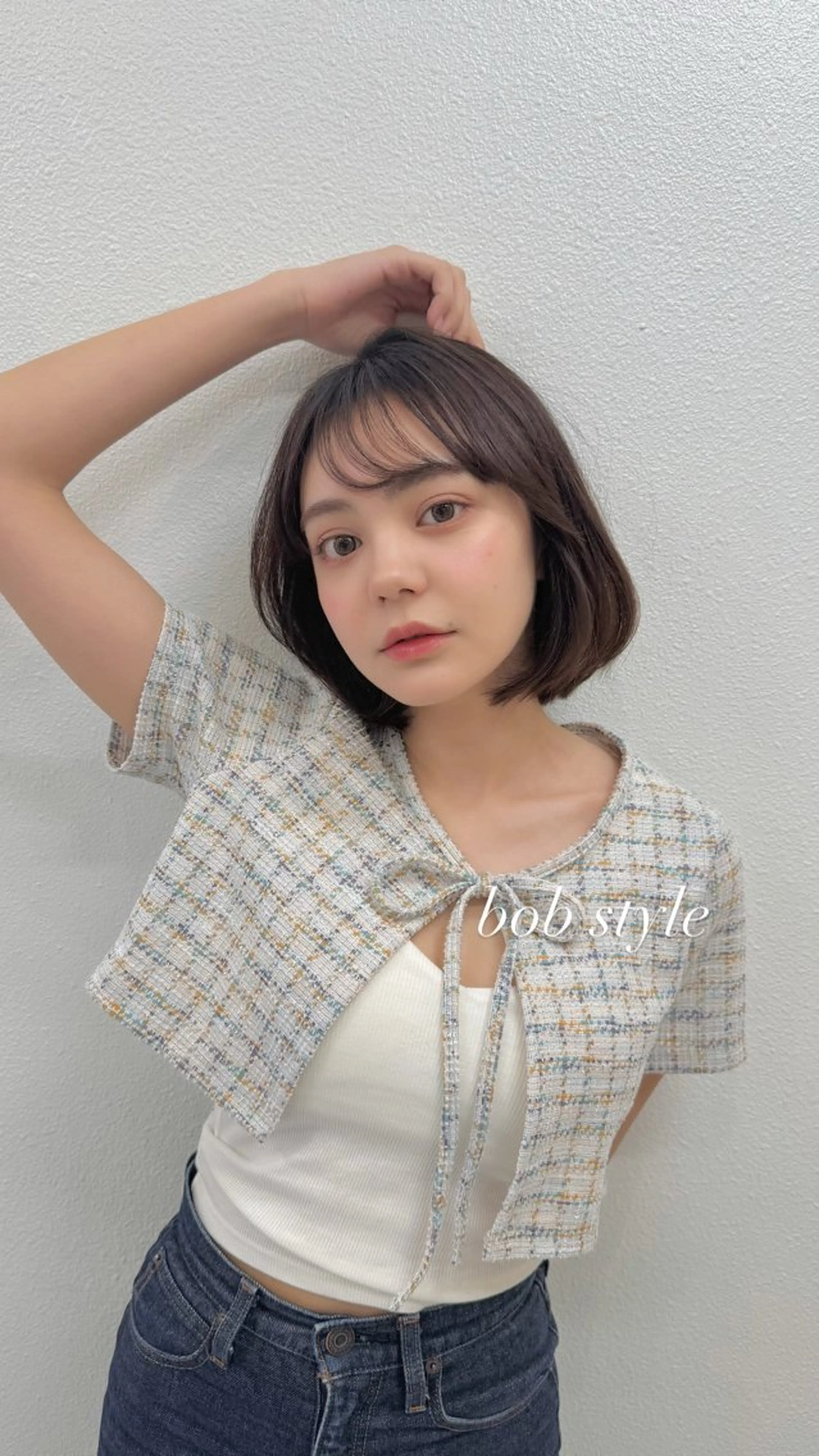 ショート レイヤーカット カット トリートメント ヘアセット ♡レイヤー/ボブ 透明感/うらら♡のヘアスタイル